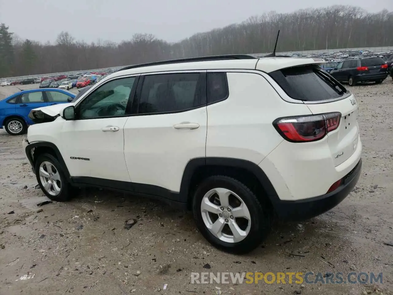 2 Photograph of a damaged car 3C4NJDBB7MT503266 JEEP COMPASS 2021