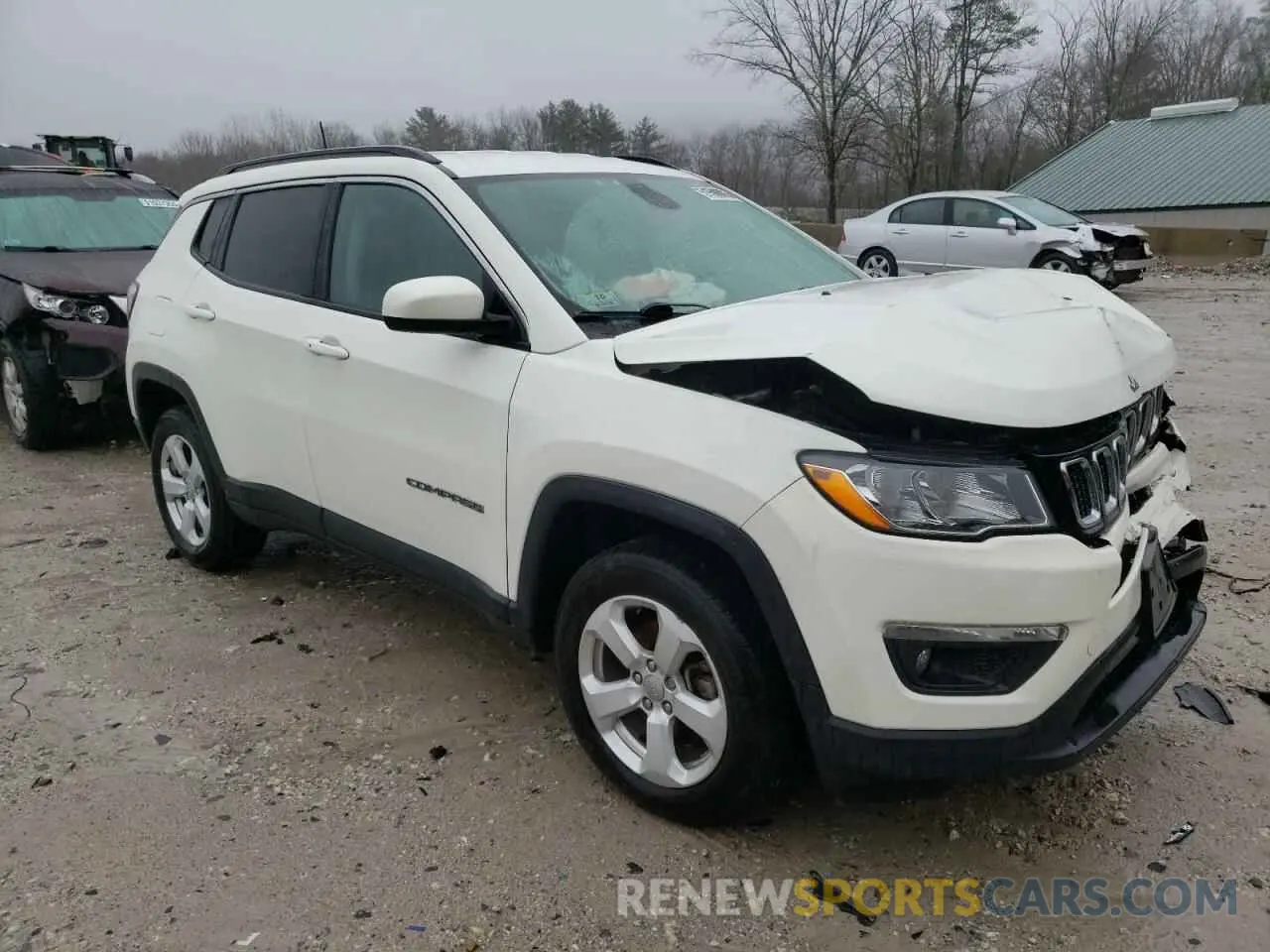 4 Photograph of a damaged car 3C4NJDBB7MT503266 JEEP COMPASS 2021