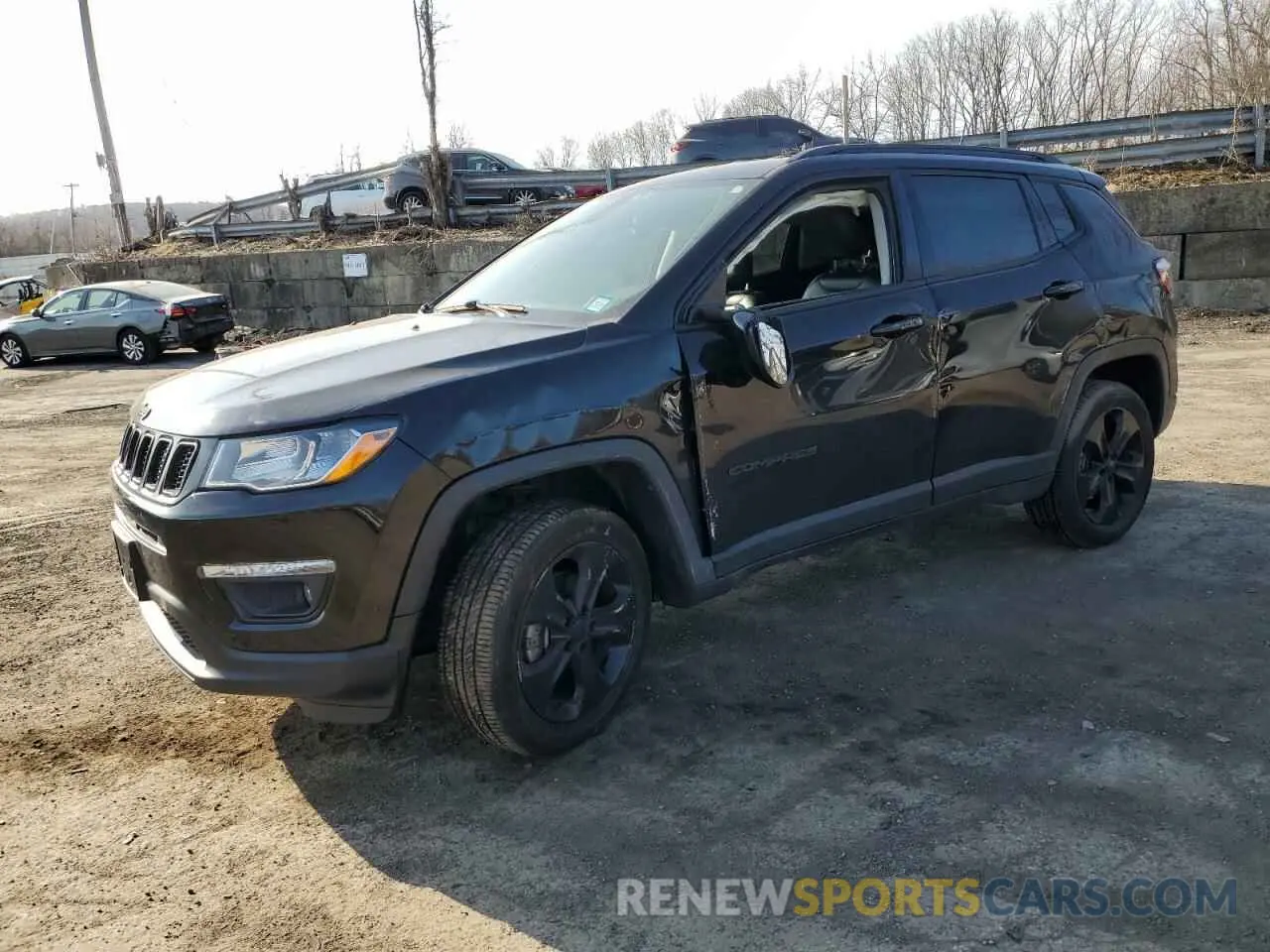 1 Фотография поврежденного автомобиля 3C4NJDBB7MT573172 JEEP COMPASS 2021