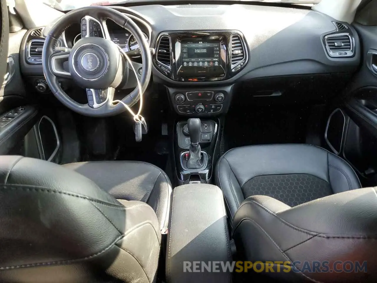 8 Фотография поврежденного автомобиля 3C4NJDBB7MT573172 JEEP COMPASS 2021