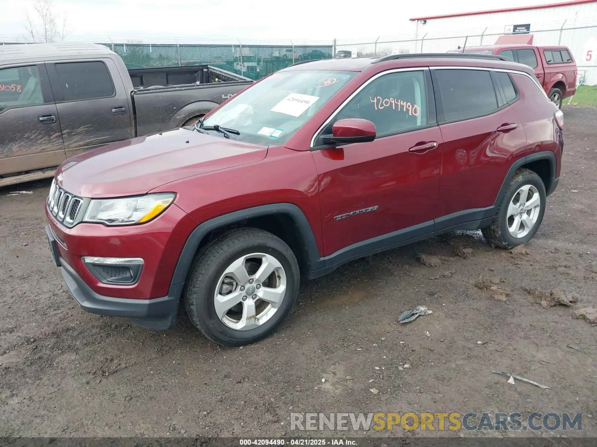 2 Photograph of a damaged car 3C4NJDBB8MT530329 JEEP COMPASS 2021