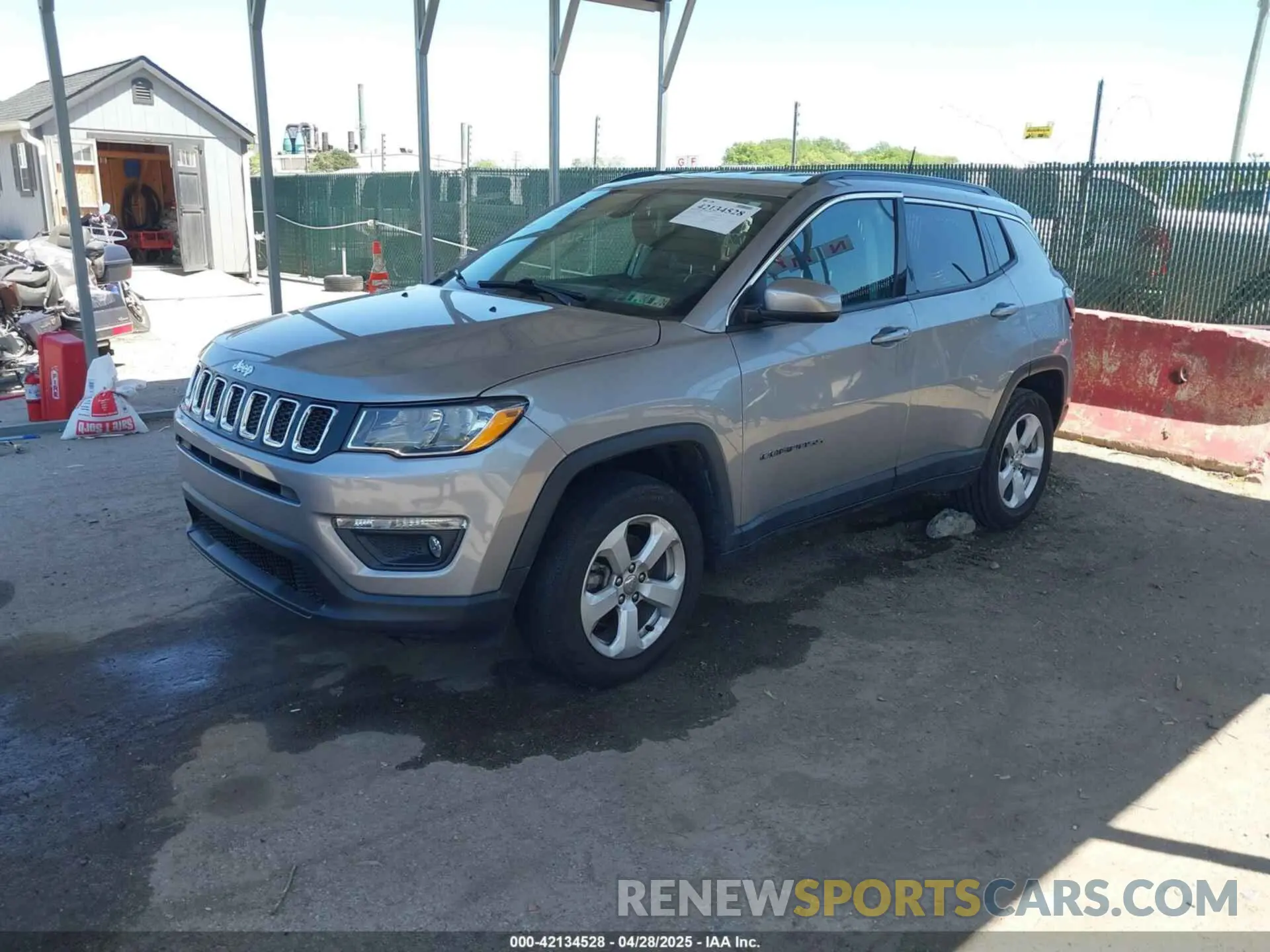2 Photograph of a damaged car 3C4NJDBB9MT514821 JEEP COMPASS 2021