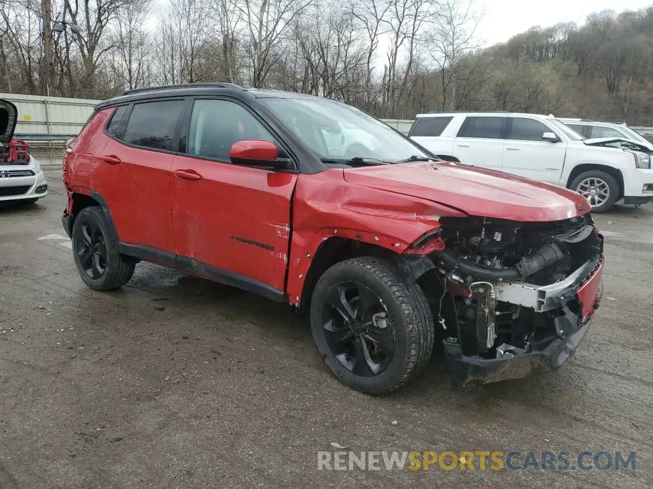 4 Photograph of a damaged car 3C4NJDBB9MT522210 JEEP COMPASS 2021