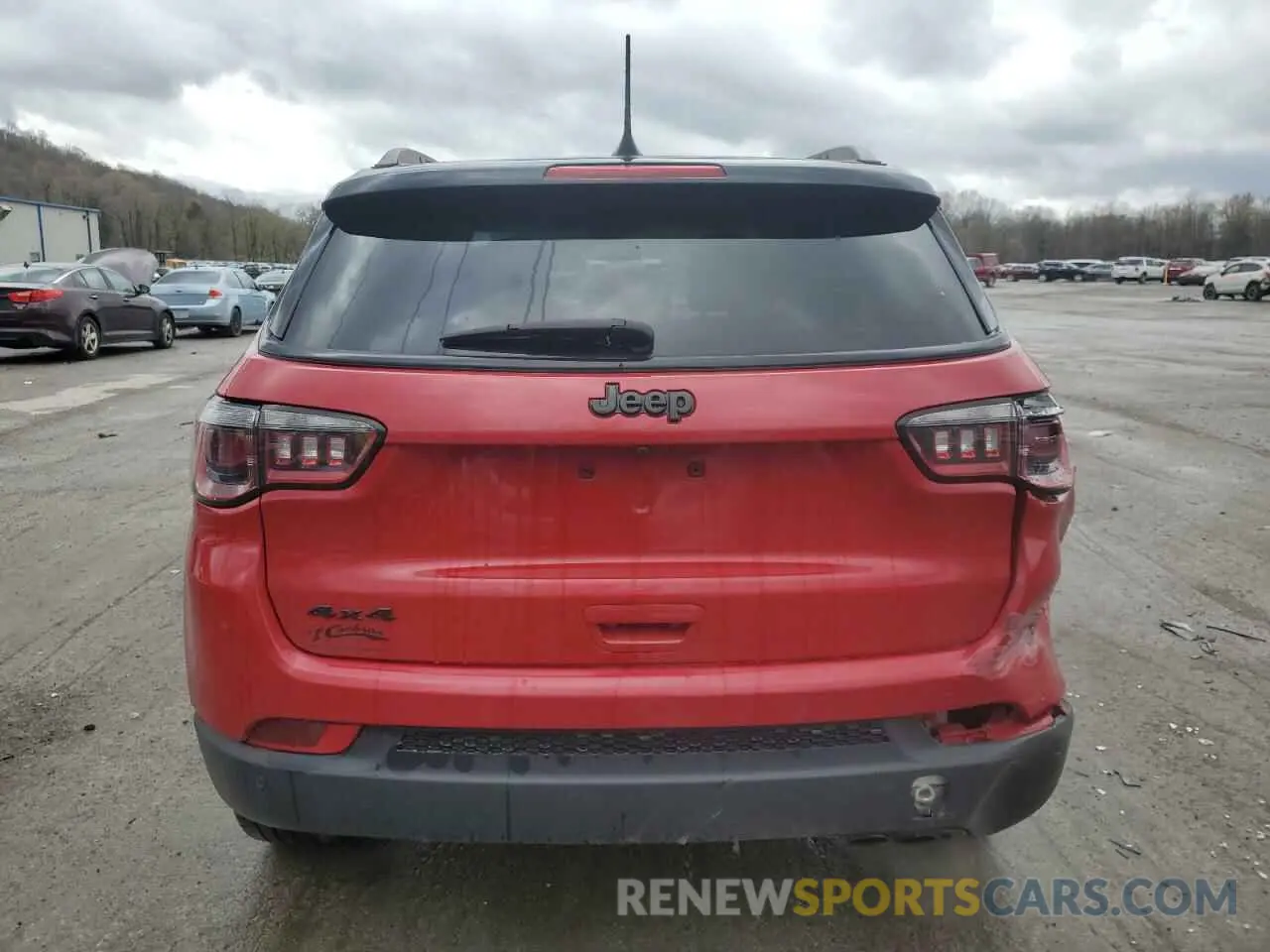 6 Photograph of a damaged car 3C4NJDBB9MT522210 JEEP COMPASS 2021