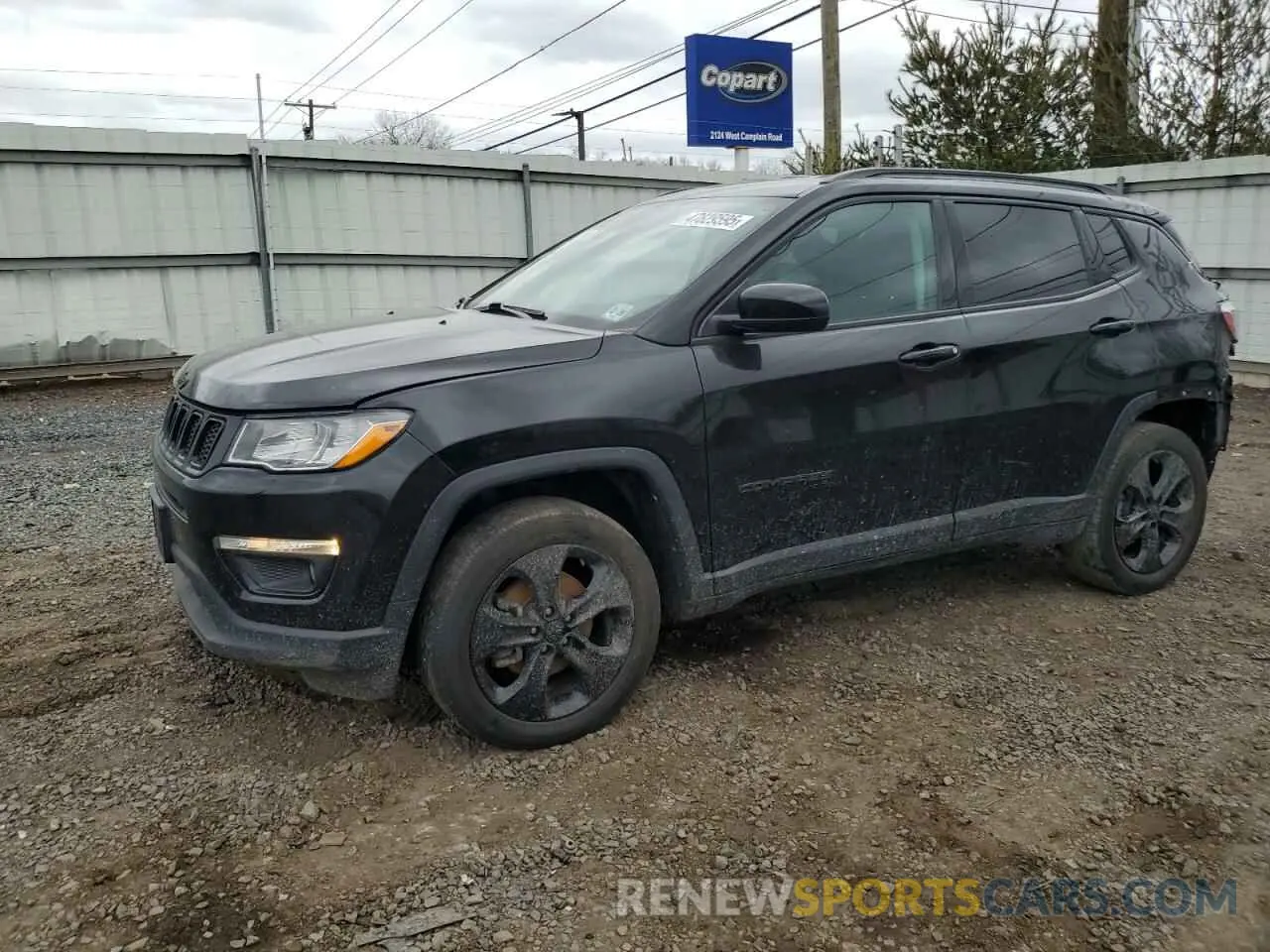 1 Фотография поврежденного автомобиля 3C4NJDBB9MT541520 JEEP COMPASS 2021