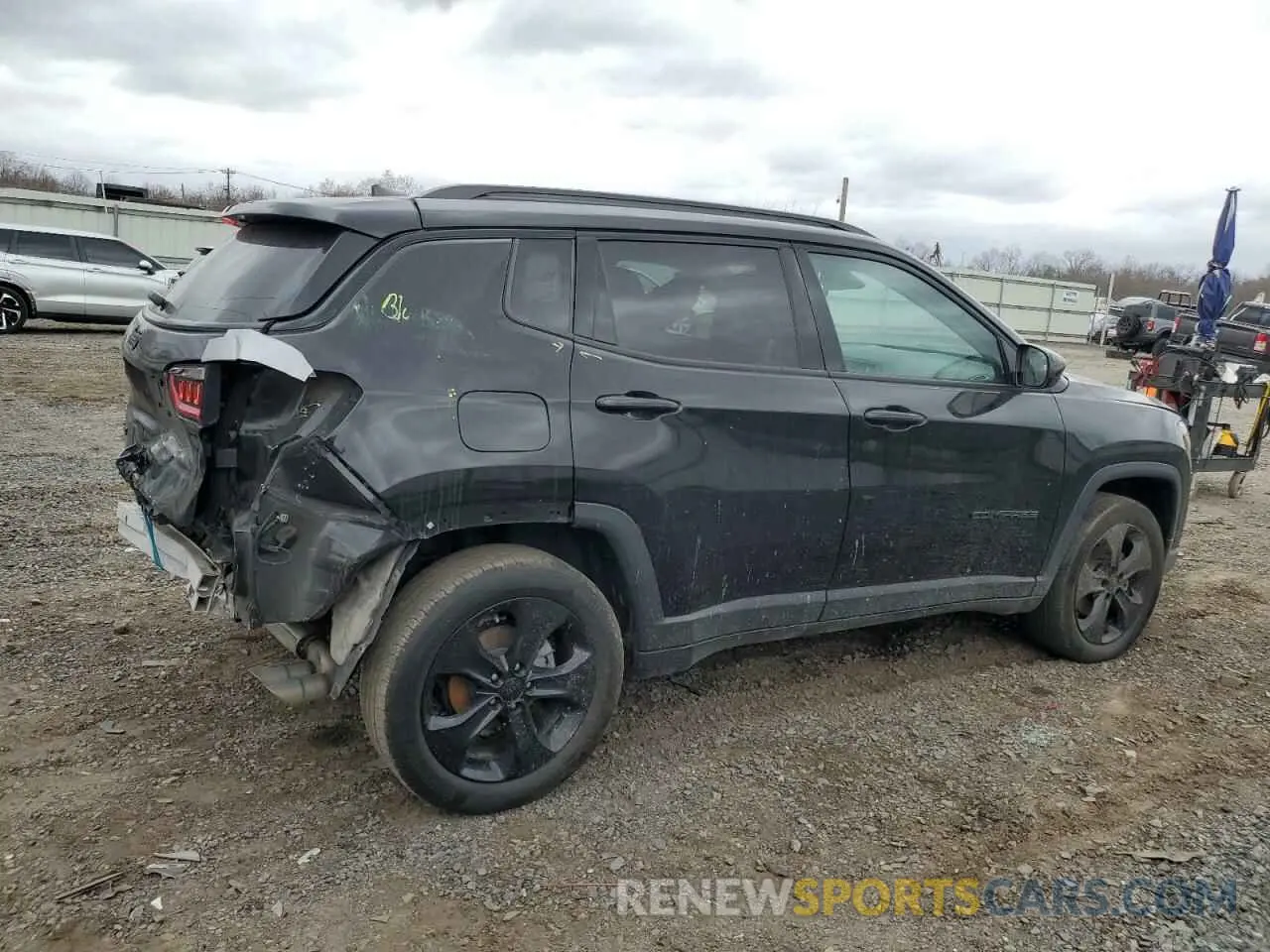 3 Фотография поврежденного автомобиля 3C4NJDBB9MT541520 JEEP COMPASS 2021
