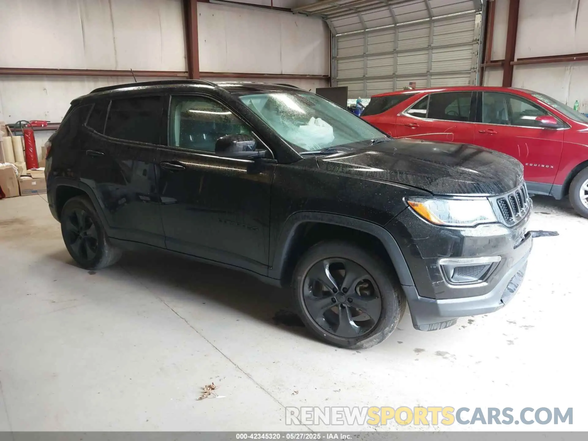 1 Photograph of a damaged car 3C4NJDBB9MT552064 JEEP COMPASS 2021