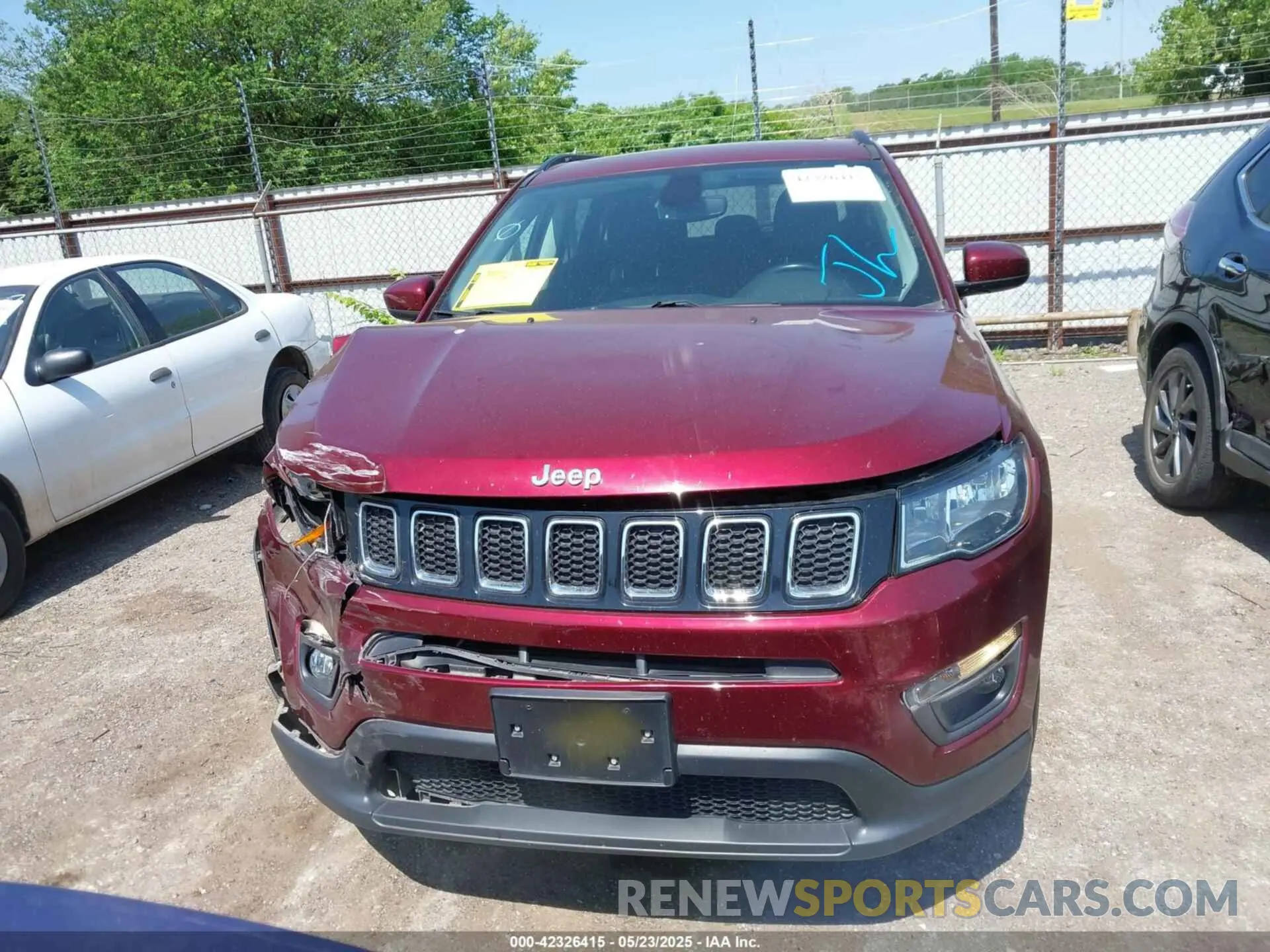 12 Photograph of a damaged car 3C4NJDBB9MT584061 JEEP COMPASS 2021
