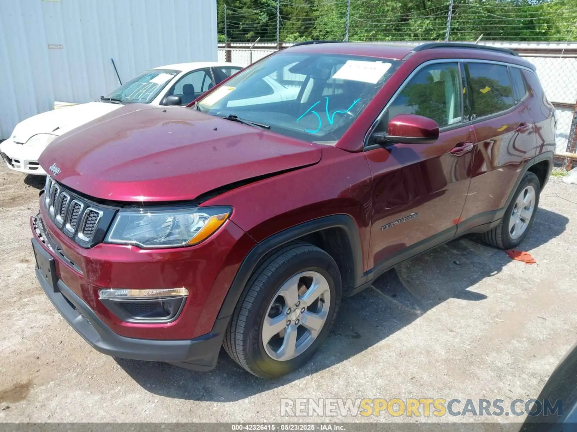 2 Photograph of a damaged car 3C4NJDBB9MT584061 JEEP COMPASS 2021