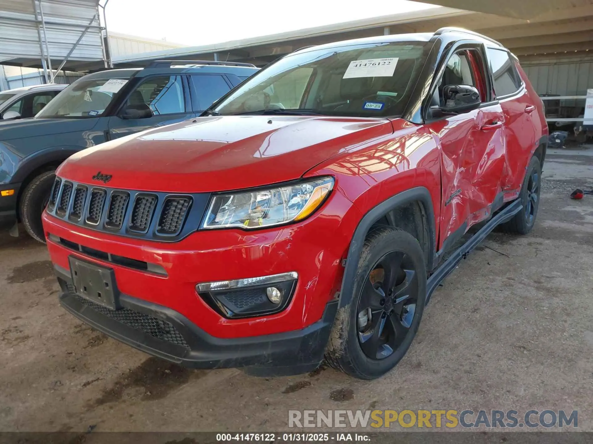 2 Фотография поврежденного автомобиля 3C4NJDBB9MT595254 JEEP COMPASS 2021