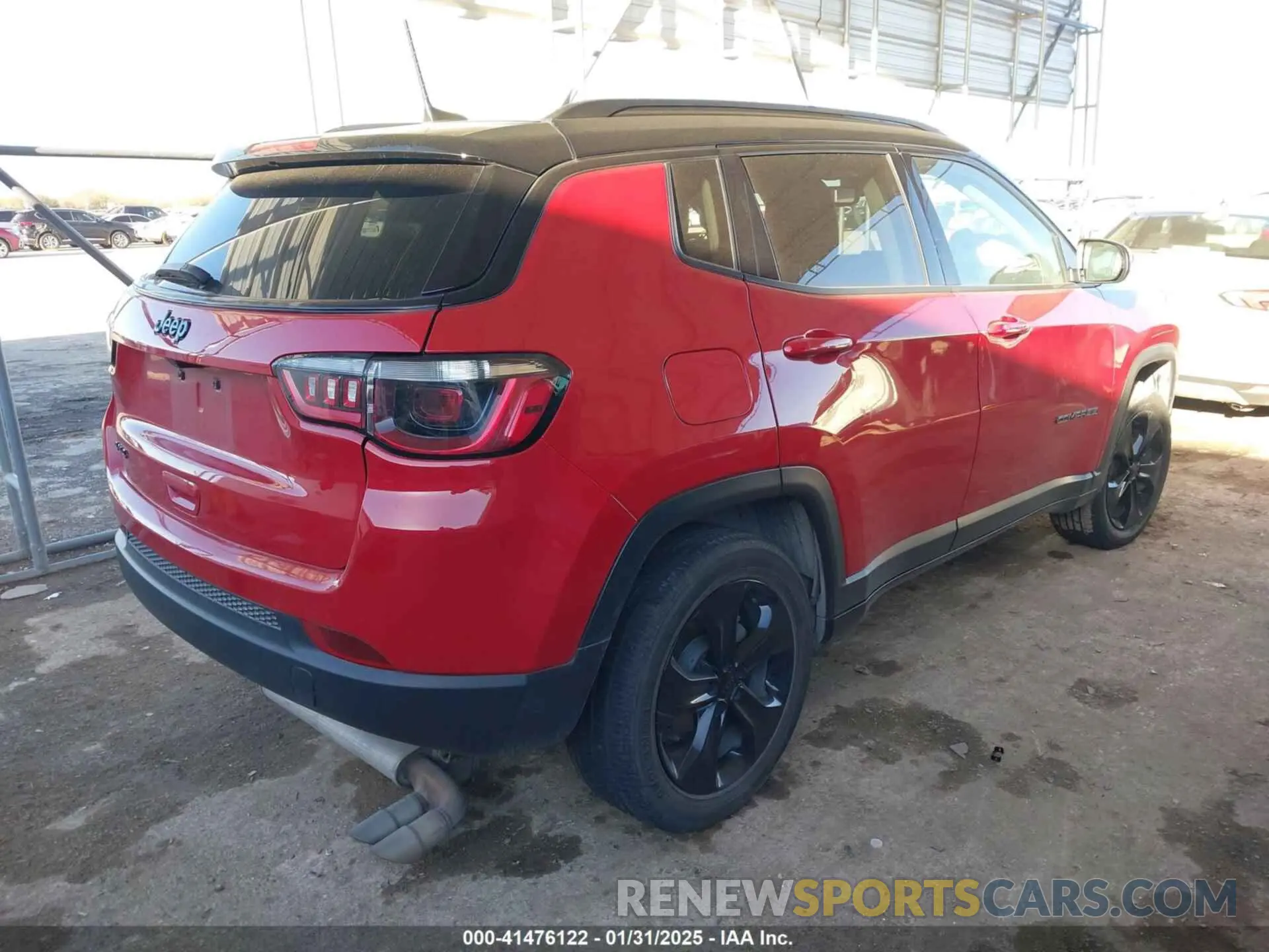 4 Фотография поврежденного автомобиля 3C4NJDBB9MT595254 JEEP COMPASS 2021