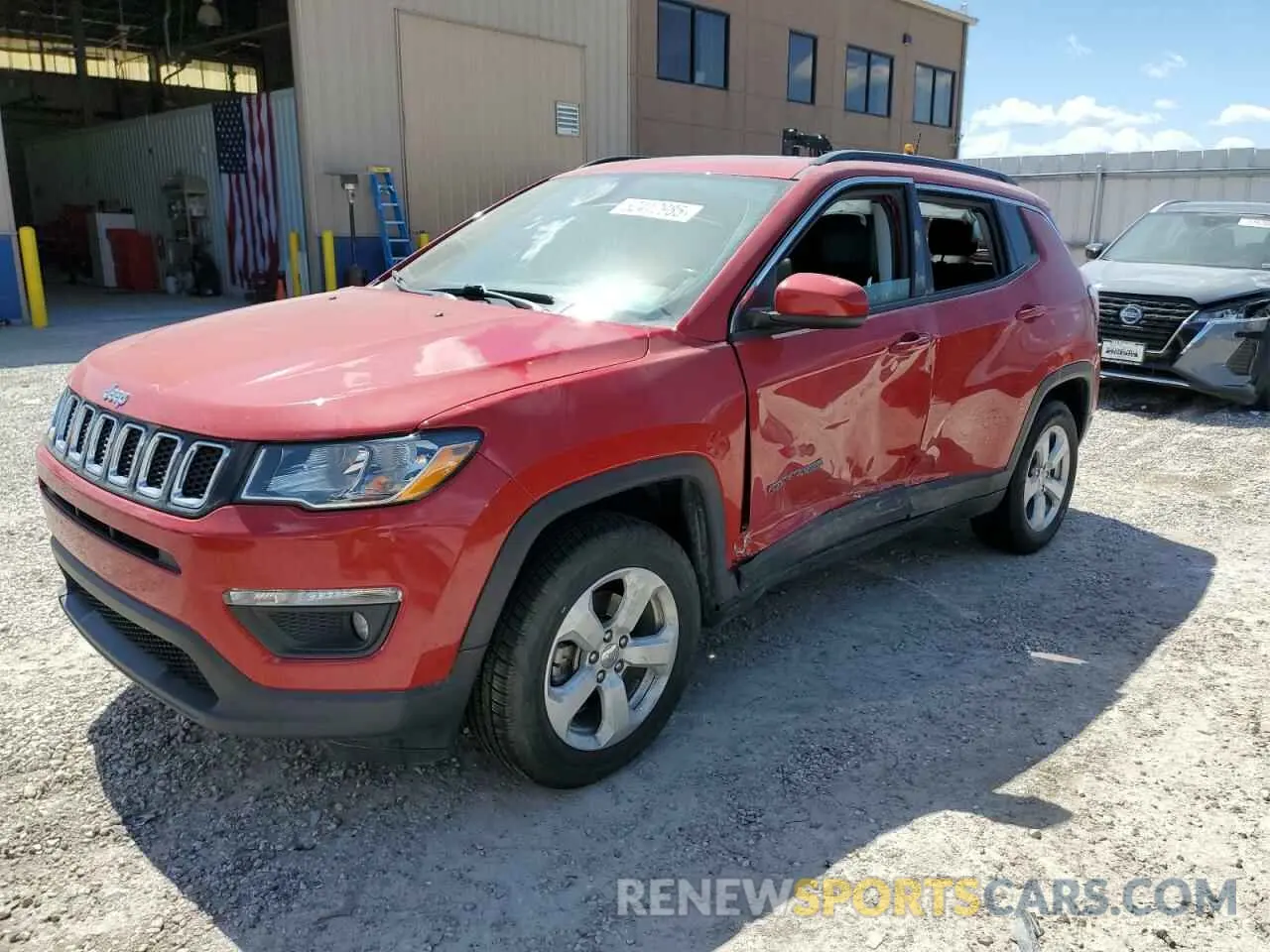 1 Фотография поврежденного автомобиля 3C4NJDBBXMT501298 JEEP COMPASS 2021
