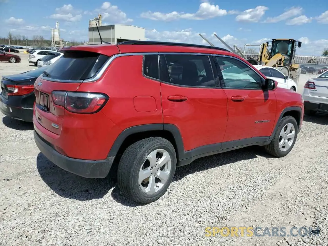 3 Фотография поврежденного автомобиля 3C4NJDBBXMT501298 JEEP COMPASS 2021