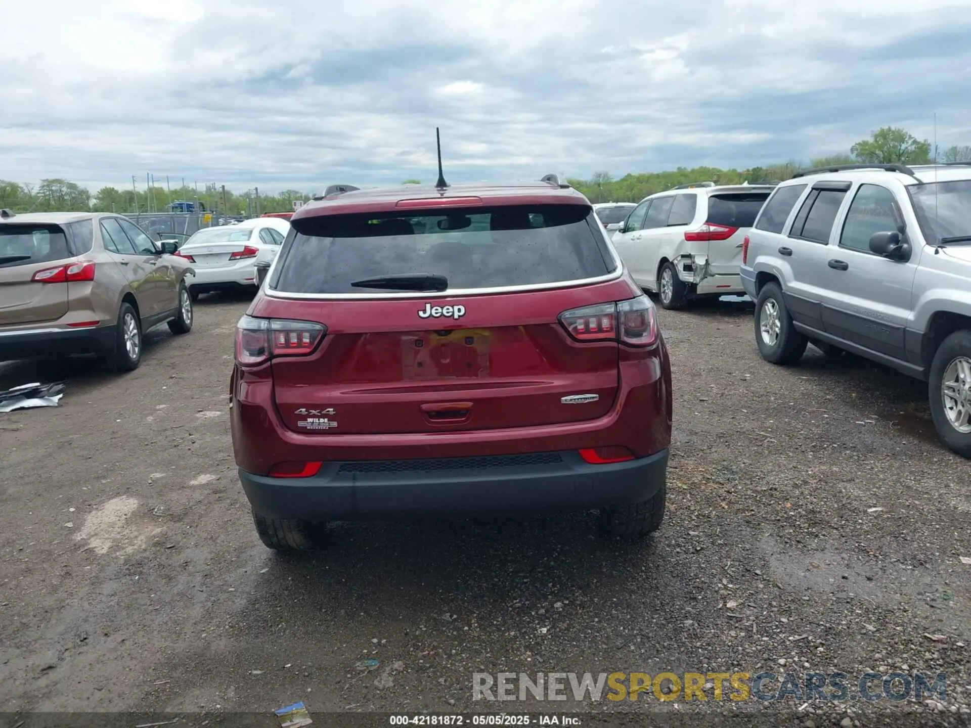 16 Фотография поврежденного автомобиля 3C4NJDBBXMT504993 JEEP COMPASS 2021