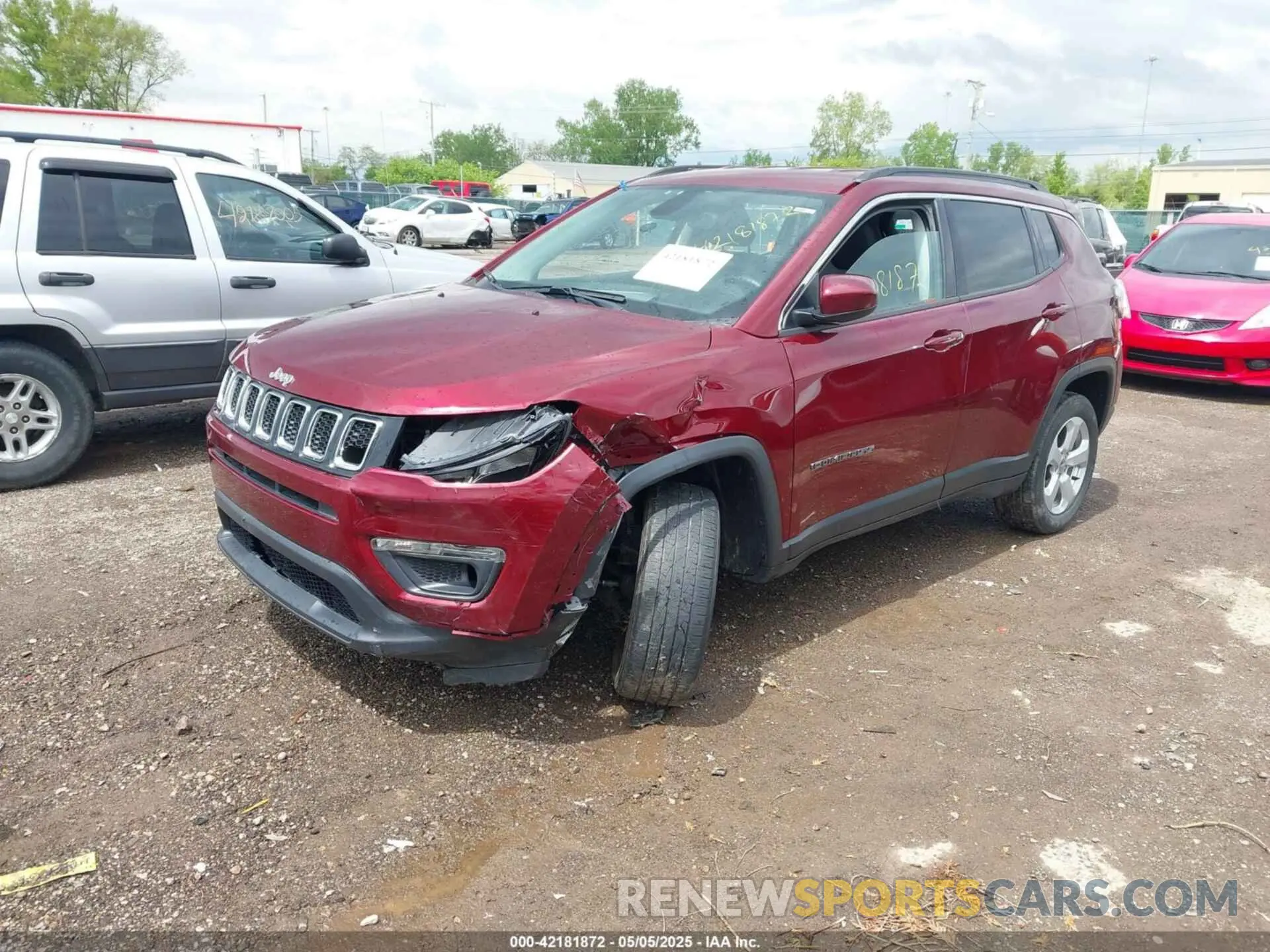 2 Фотография поврежденного автомобиля 3C4NJDBBXMT504993 JEEP COMPASS 2021