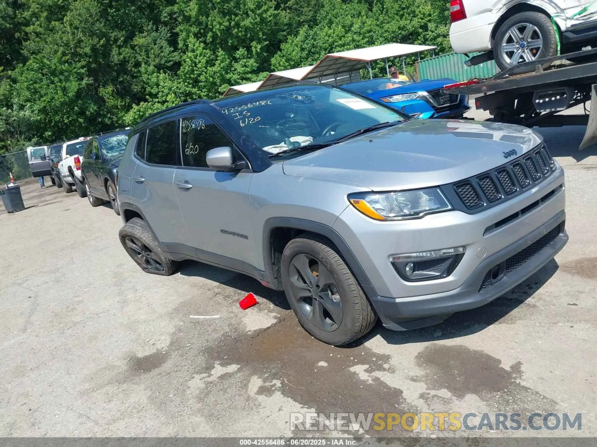 1 Фотография поврежденного автомобиля 3C4NJDBBXMT536651 JEEP COMPASS 2021