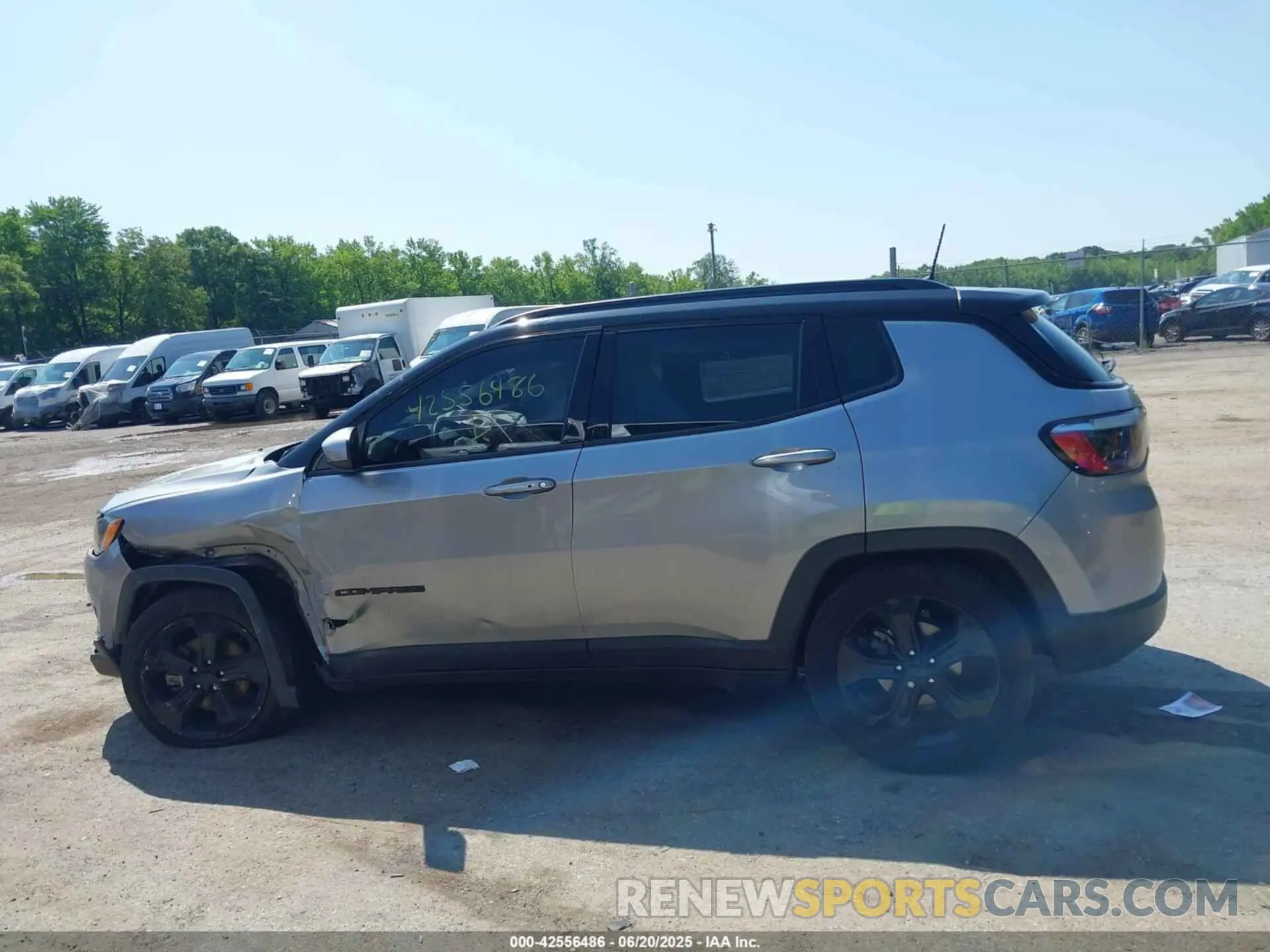 14 Фотография поврежденного автомобиля 3C4NJDBBXMT536651 JEEP COMPASS 2021