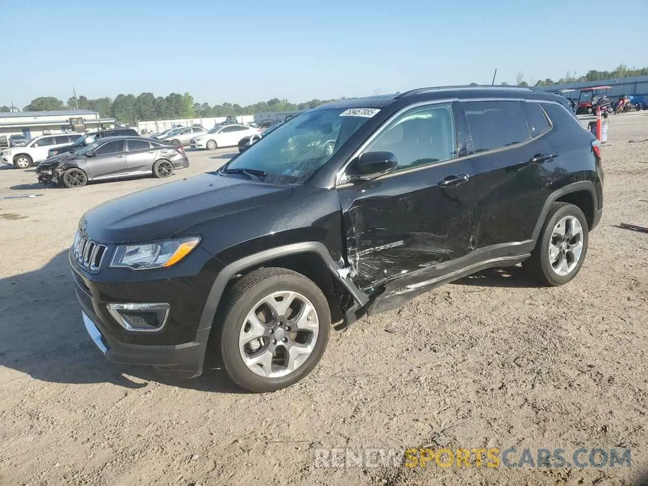 1 Фотография поврежденного автомобиля 3C4NJDCB0MT512941 JEEP COMPASS 2021