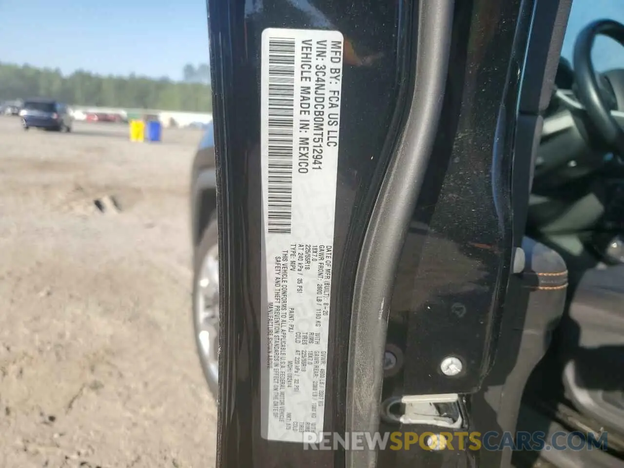15 Фотография поврежденного автомобиля 3C4NJDCB0MT512941 JEEP COMPASS 2021