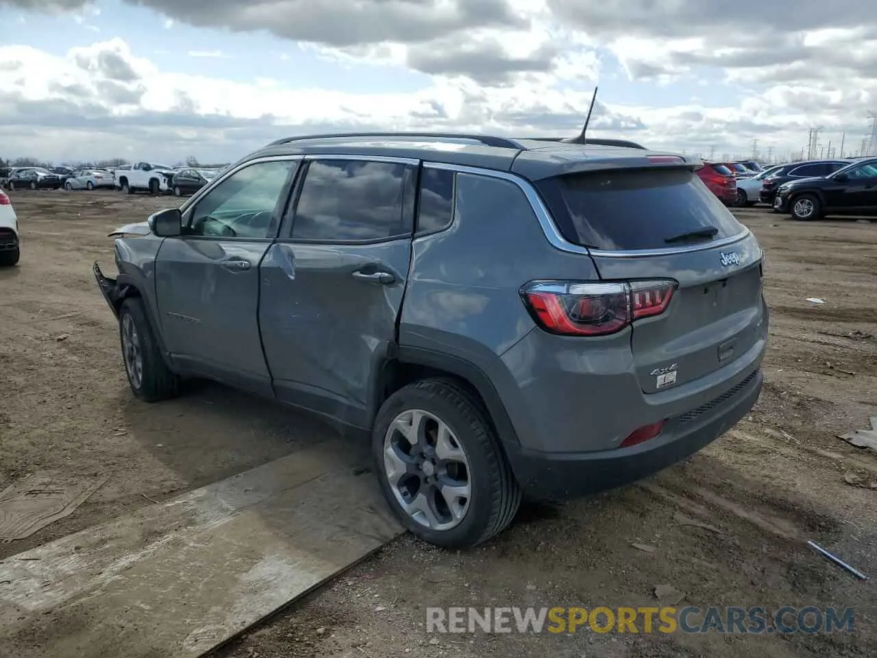 2 Фотография поврежденного автомобиля 3C4NJDCB0MT515175 JEEP COMPASS 2021