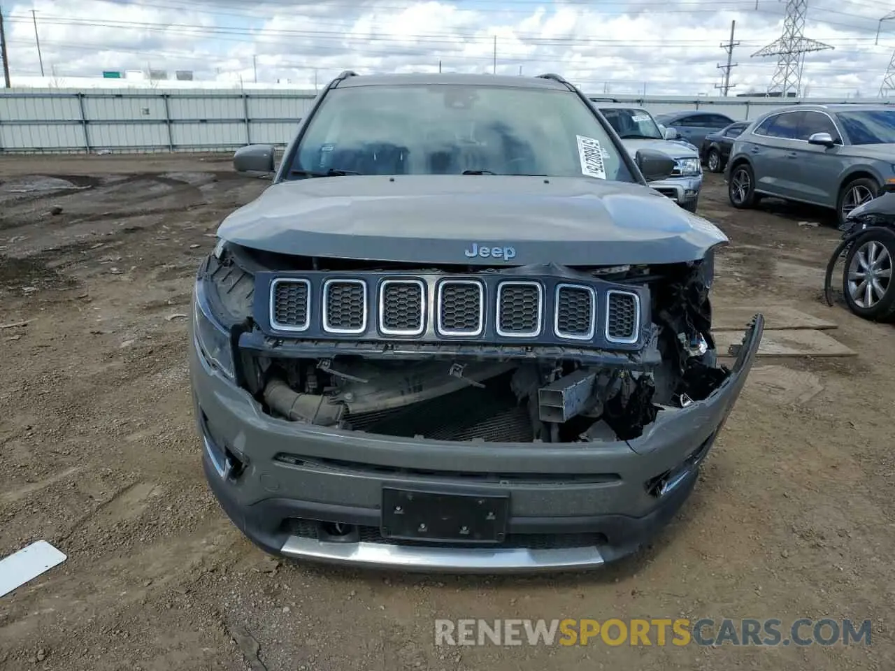 5 Фотография поврежденного автомобиля 3C4NJDCB0MT515175 JEEP COMPASS 2021