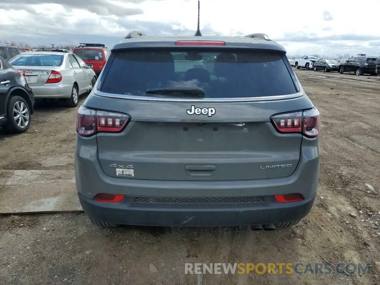 6 Фотография поврежденного автомобиля 3C4NJDCB0MT515175 JEEP COMPASS 2021