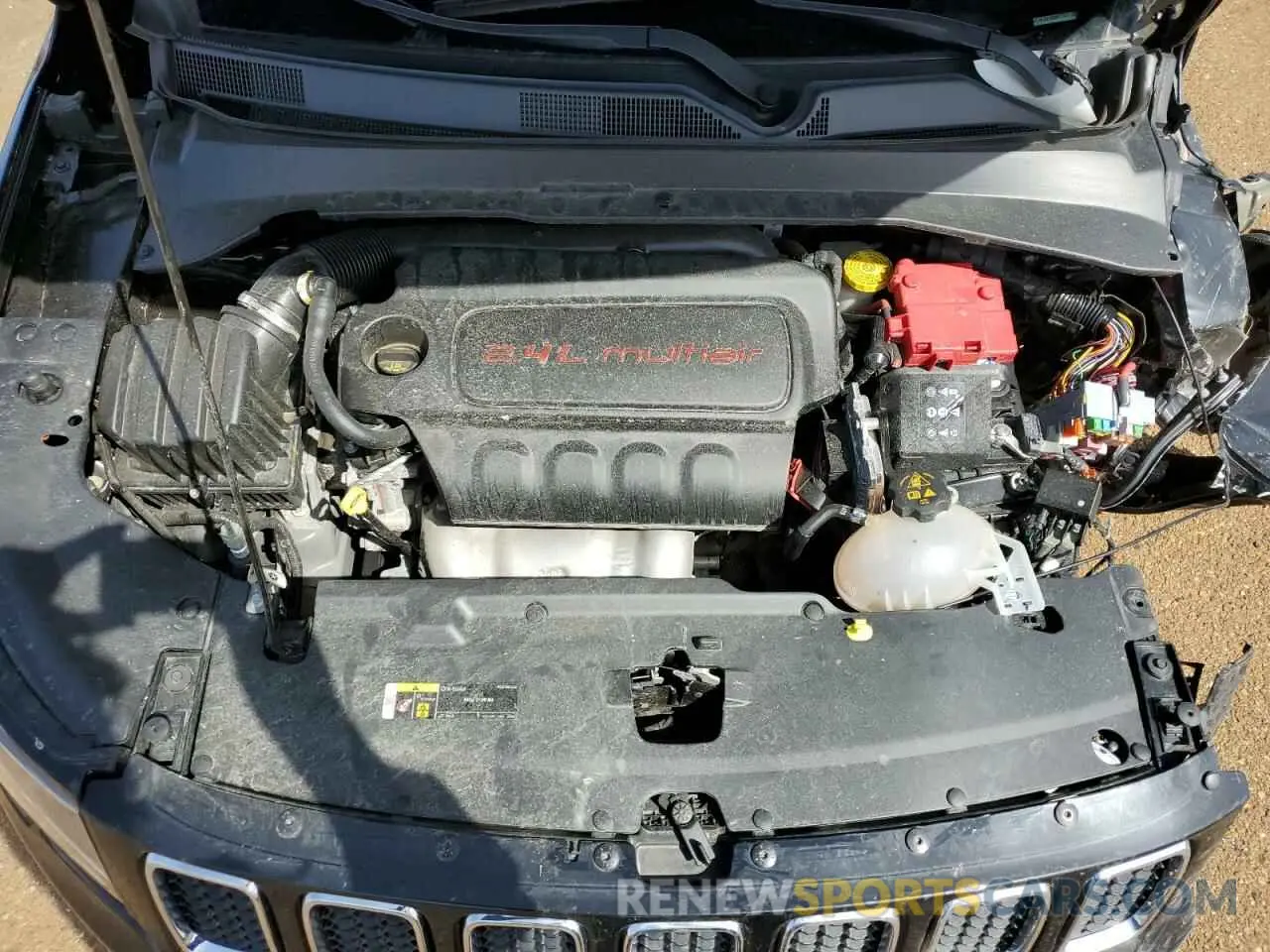 13 Фотография поврежденного автомобиля 3C4NJDCB0MT542182 JEEP COMPASS 2021