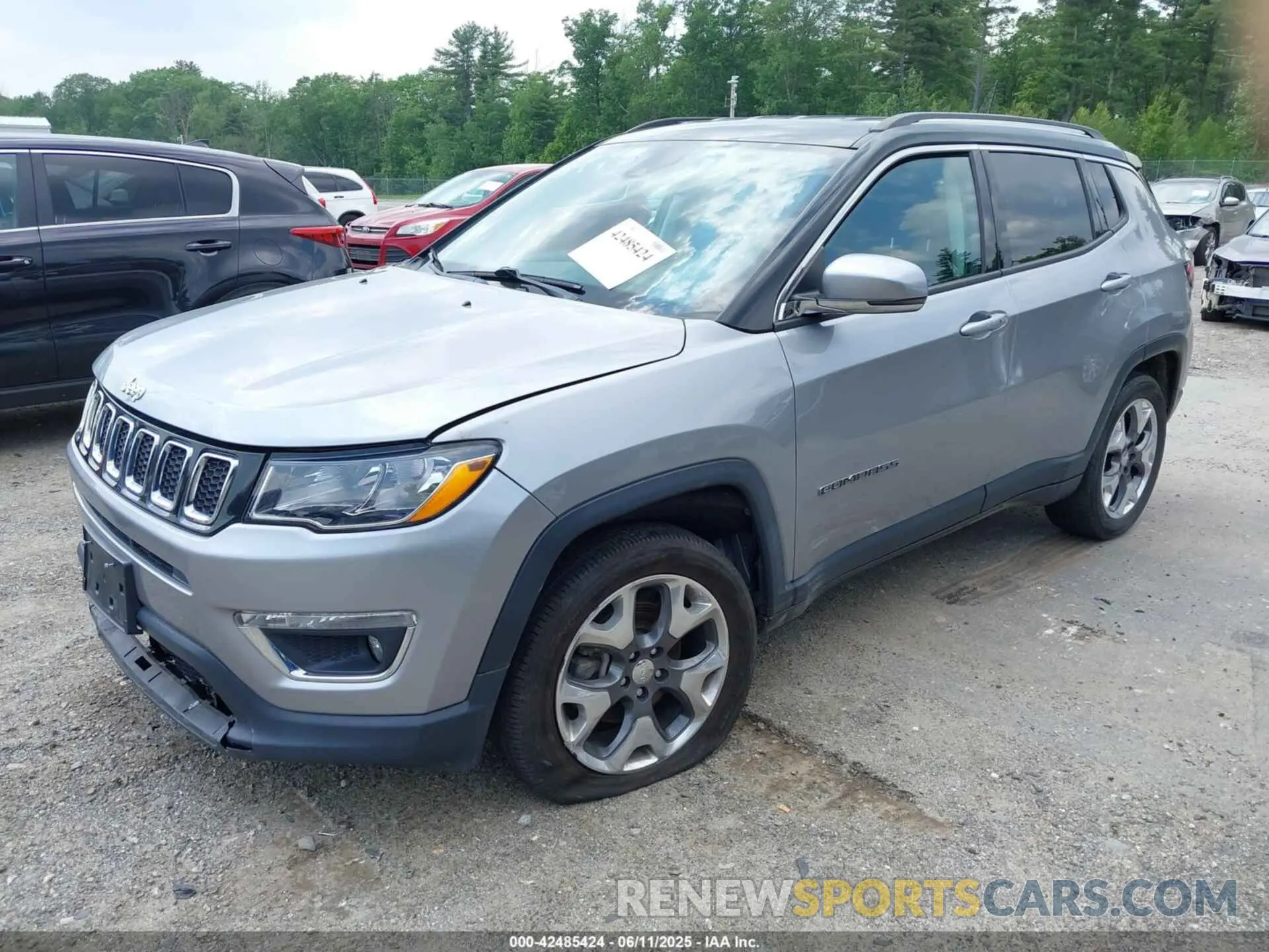 2 Photograph of a damaged car 3C4NJDCB1MT506372 JEEP COMPASS 2021