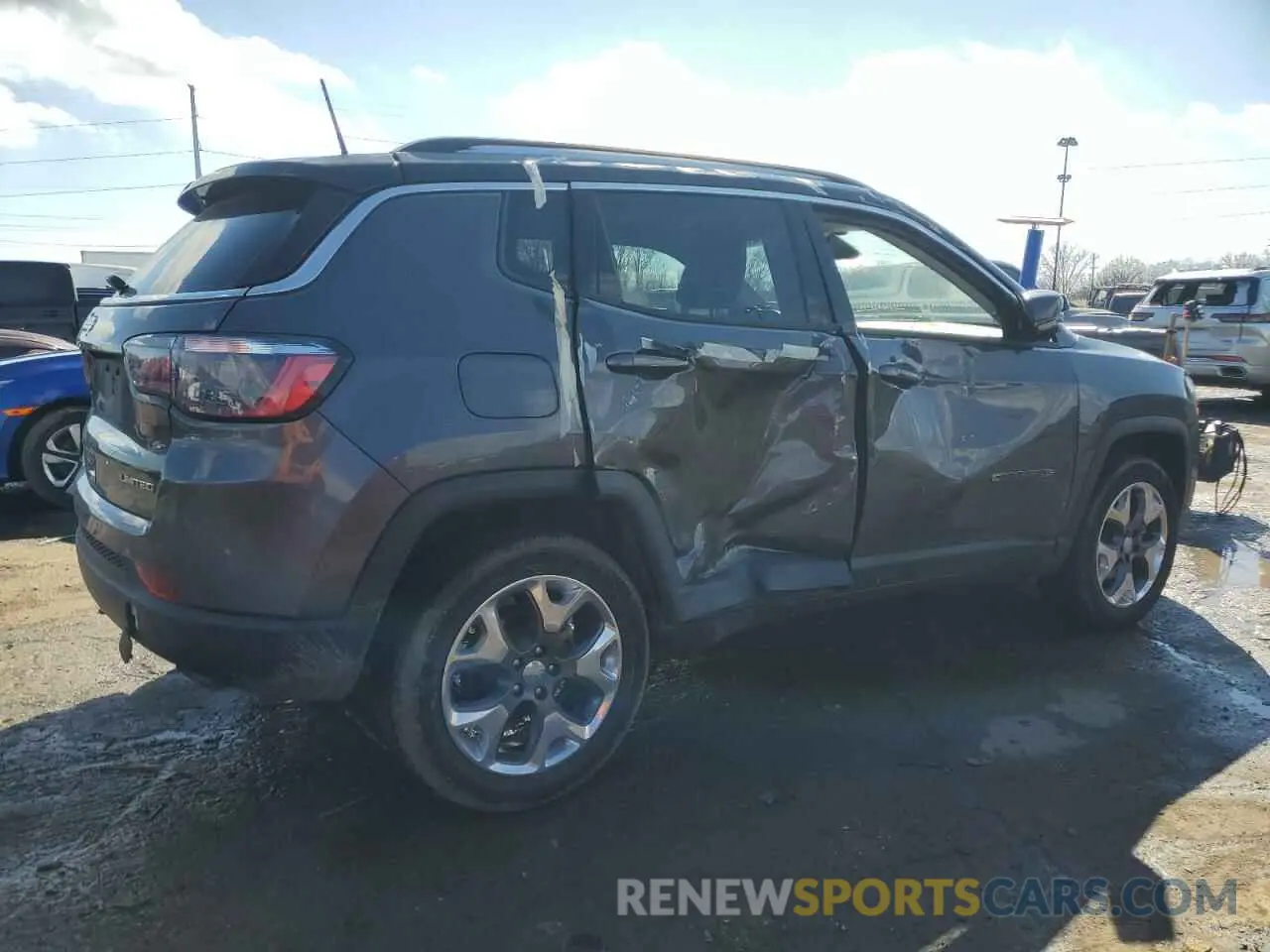 3 Фотография поврежденного автомобиля 3C4NJDCB1MT508865 JEEP COMPASS 2021