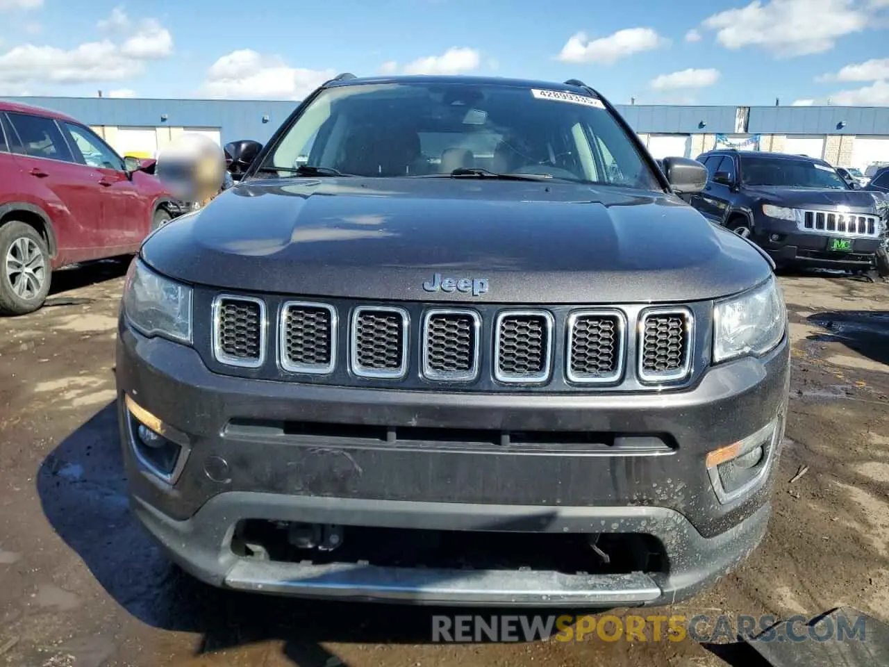 5 Фотография поврежденного автомобиля 3C4NJDCB1MT508865 JEEP COMPASS 2021