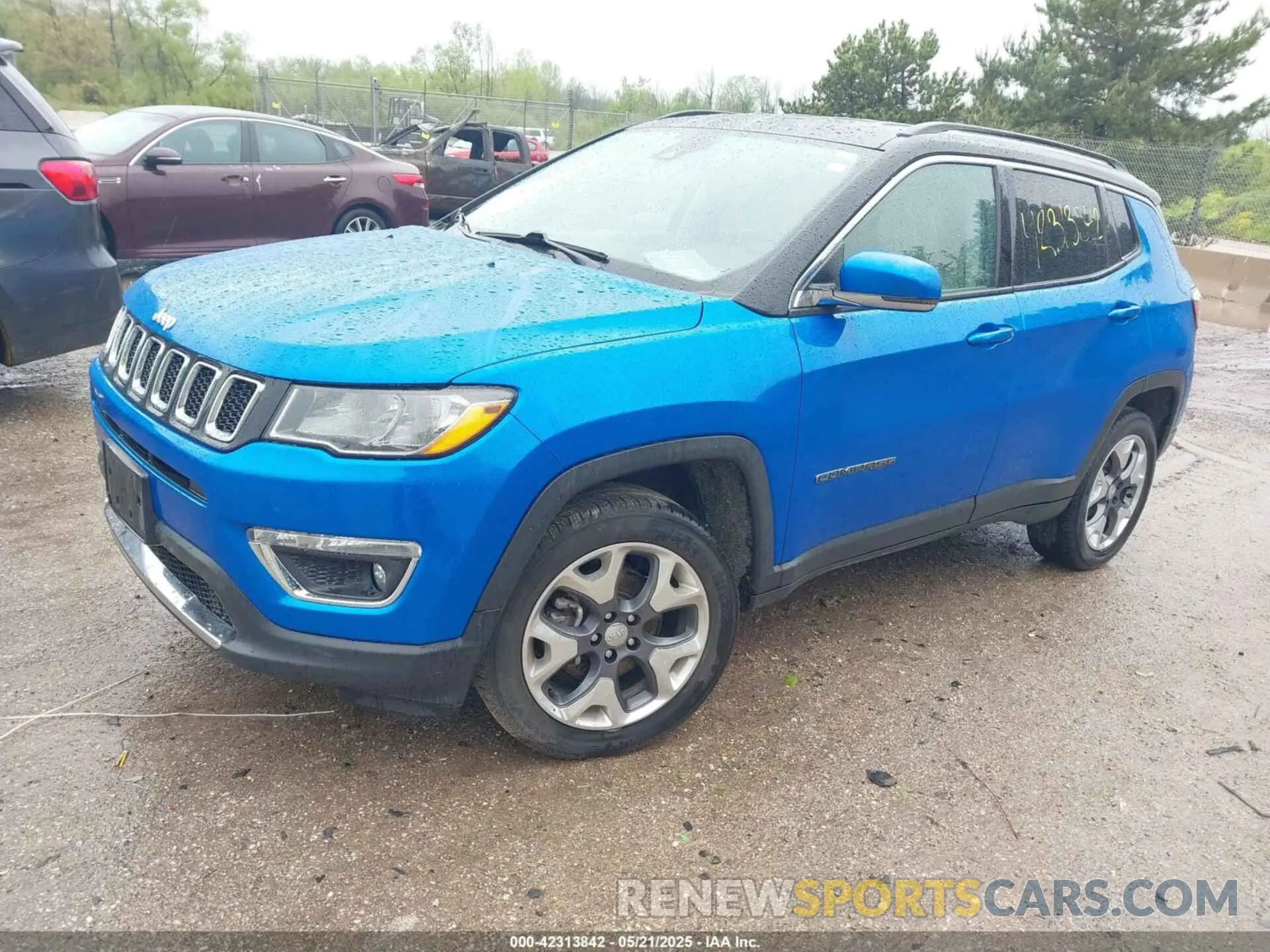 2 Photograph of a damaged car 3C4NJDCB1MT542823 JEEP COMPASS 2021