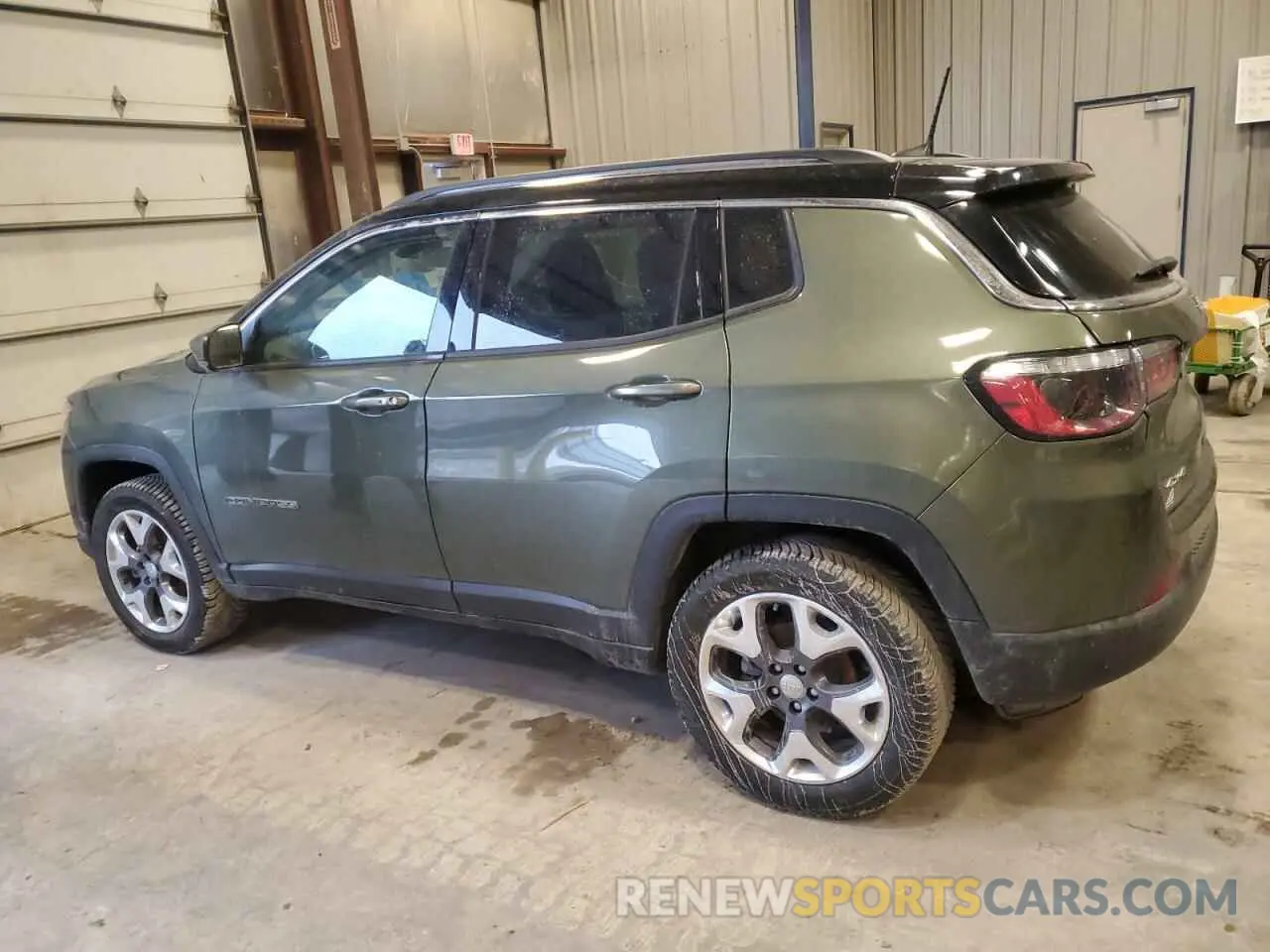 2 Photograph of a damaged car 3C4NJDCB1MT543597 JEEP COMPASS 2021