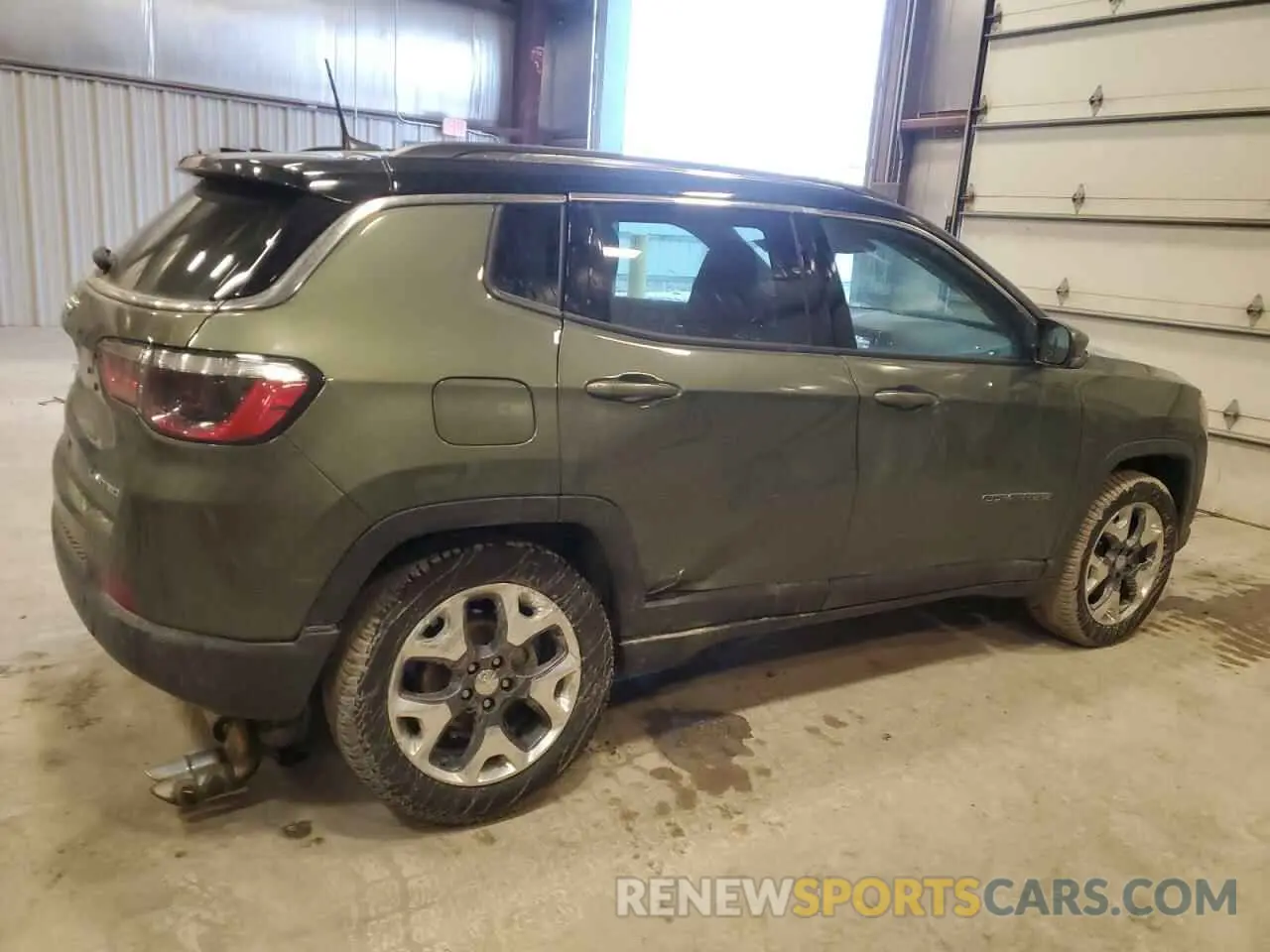 3 Photograph of a damaged car 3C4NJDCB1MT543597 JEEP COMPASS 2021