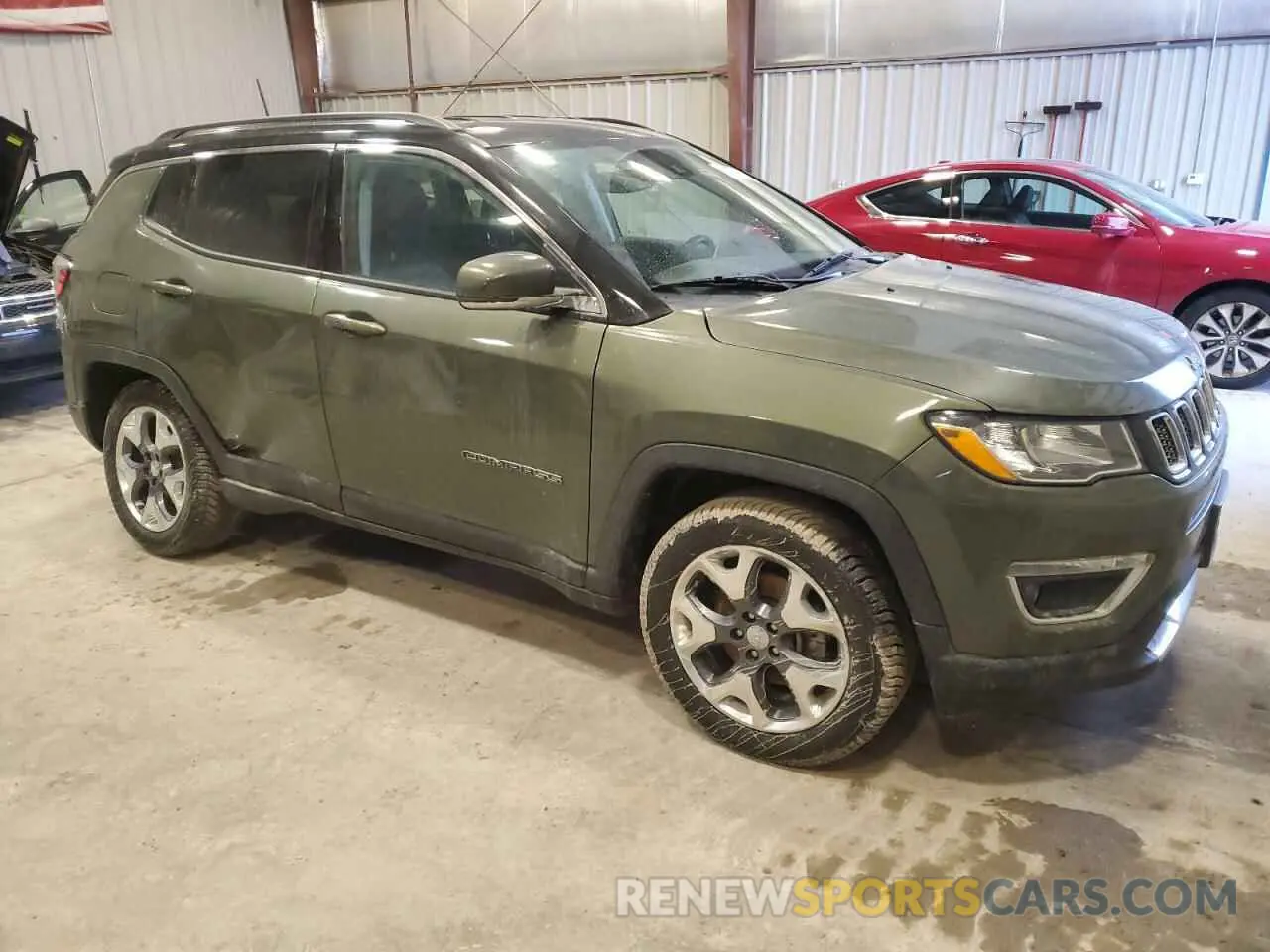 4 Photograph of a damaged car 3C4NJDCB1MT543597 JEEP COMPASS 2021