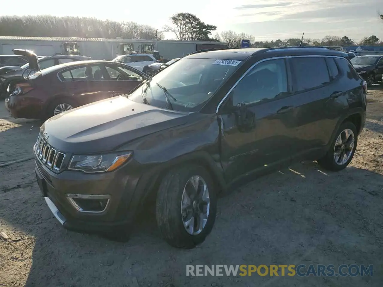 1 Фотография поврежденного автомобиля 3C4NJDCB1MT558519 JEEP COMPASS 2021