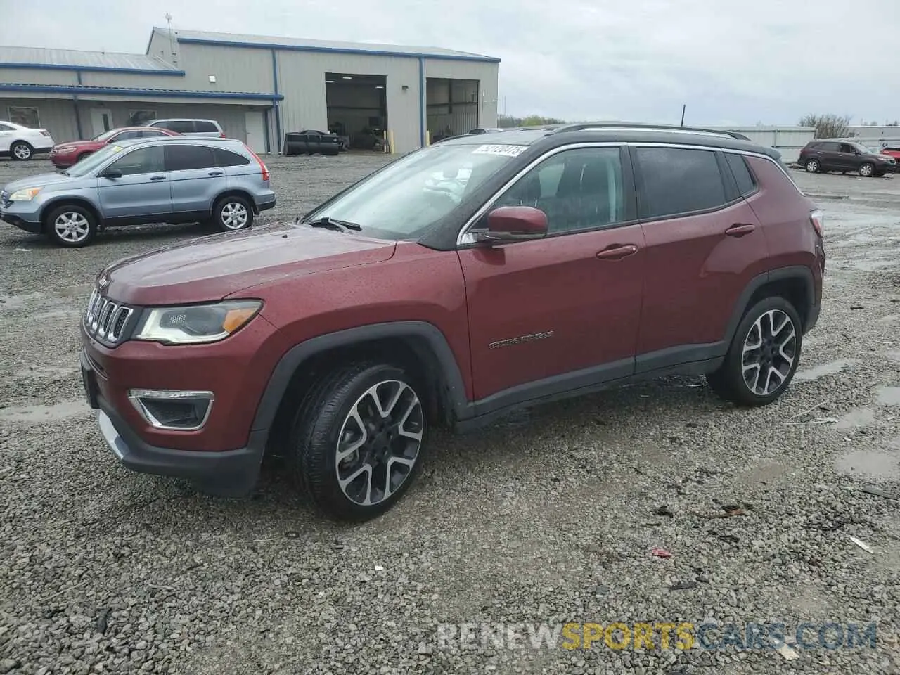 1 Фотография поврежденного автомобиля 3C4NJDCB1MT578737 JEEP COMPASS 2021