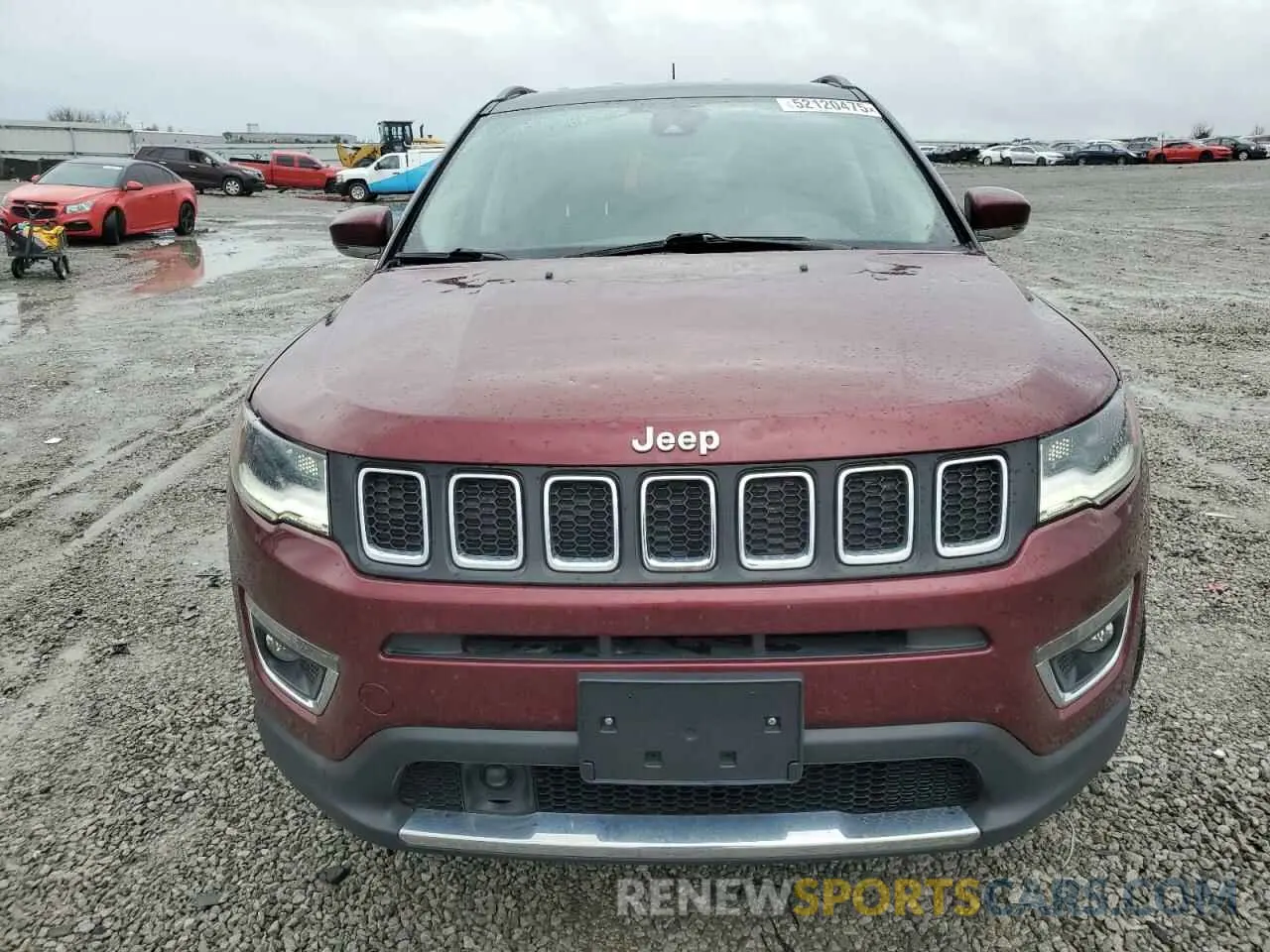 5 Фотография поврежденного автомобиля 3C4NJDCB1MT578737 JEEP COMPASS 2021