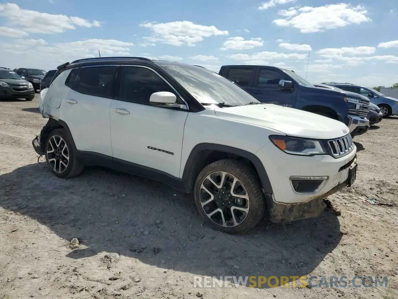 4 Фотография поврежденного автомобиля 3C4NJDCB1MT586806 JEEP COMPASS 2021