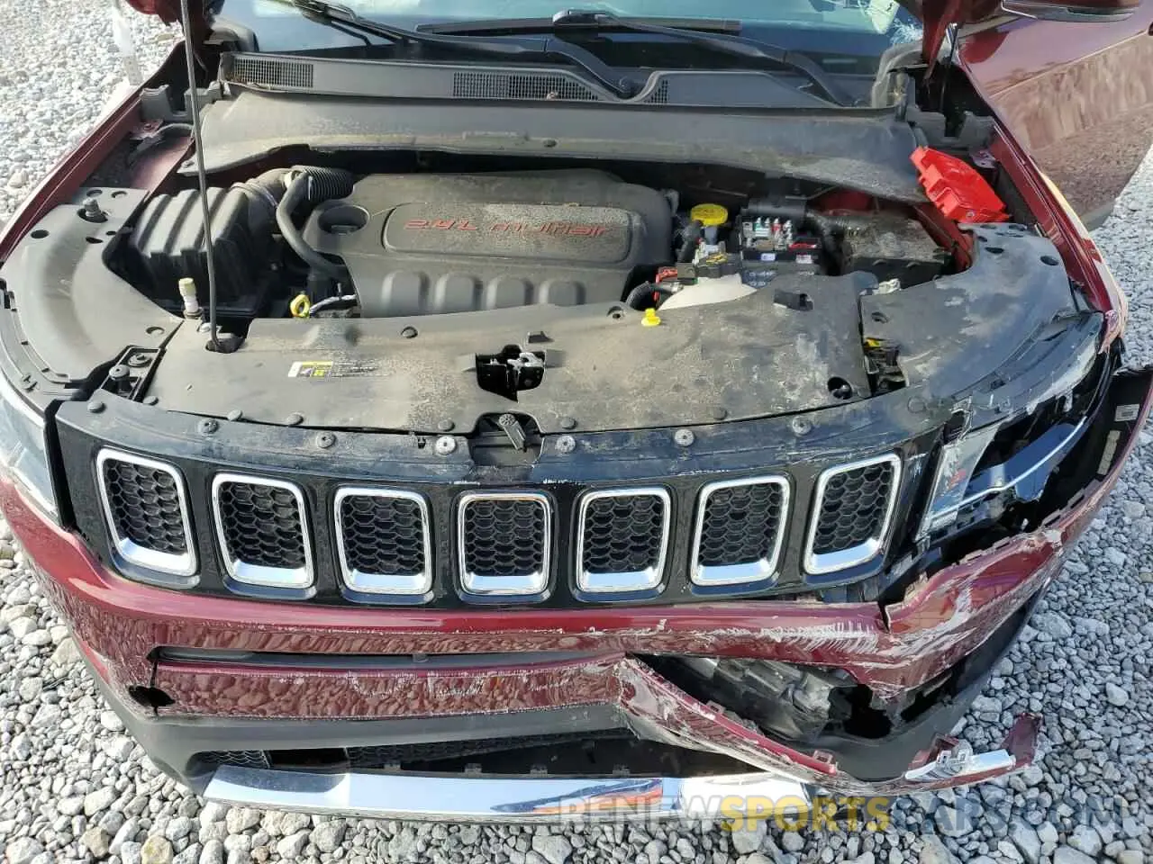 12 Фотография поврежденного автомобиля 3C4NJDCB2MT504338 JEEP COMPASS 2021