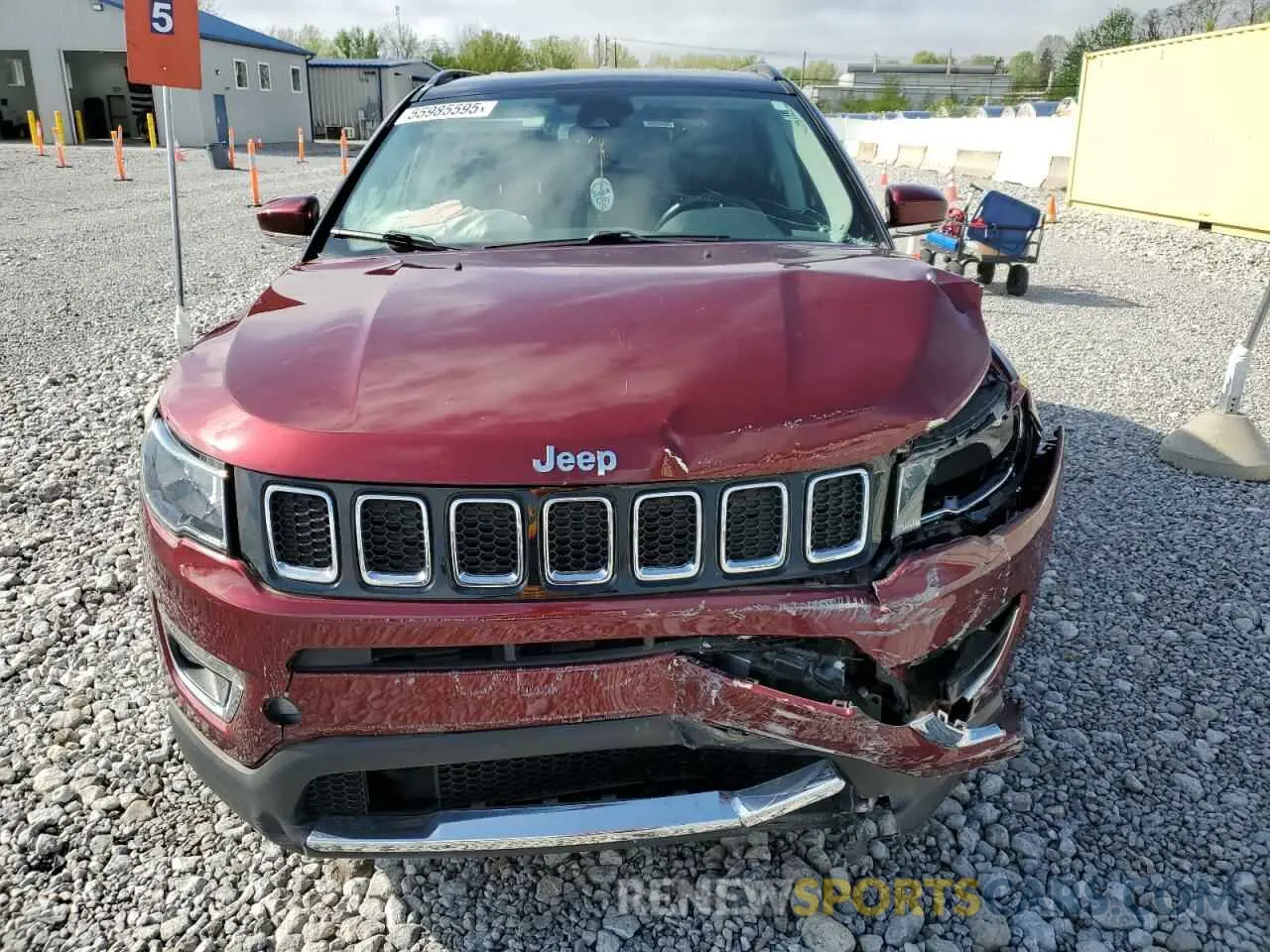 5 Фотография поврежденного автомобиля 3C4NJDCB2MT504338 JEEP COMPASS 2021