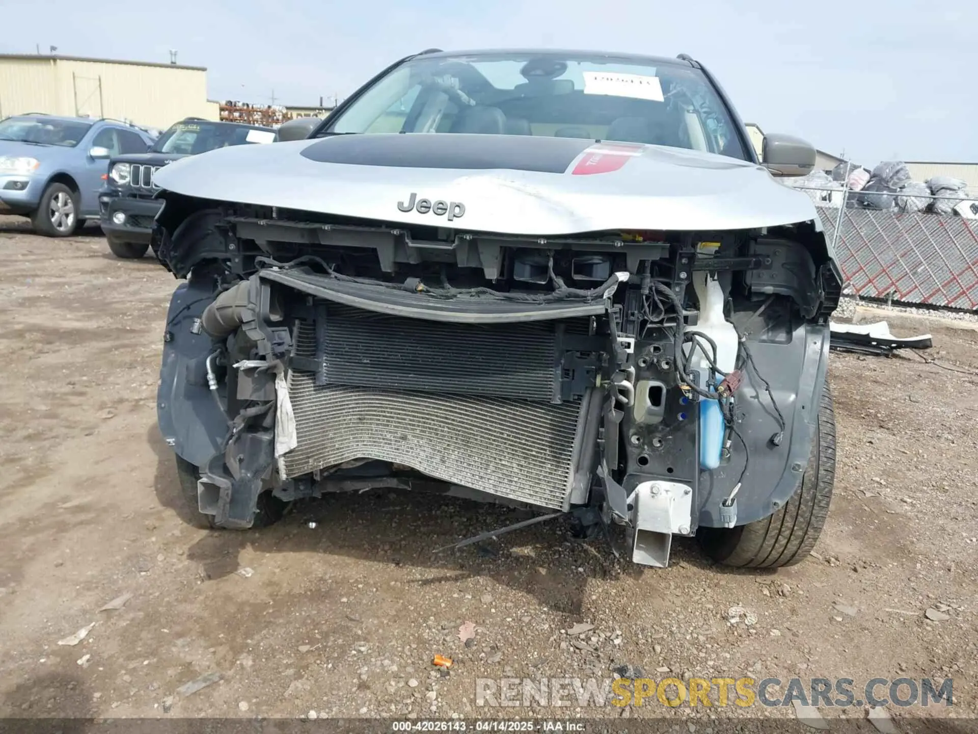 6 Photograph of a damaged car 3C4NJDCB2MT583834 JEEP COMPASS 2021