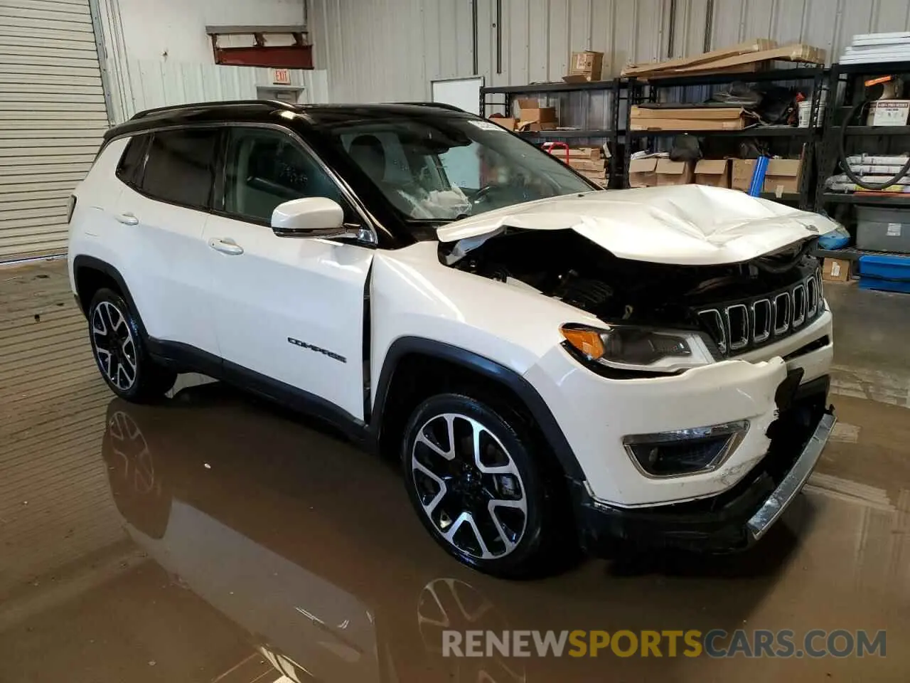 4 Photograph of a damaged car 3C4NJDCB3MT586631 JEEP COMPASS 2021
