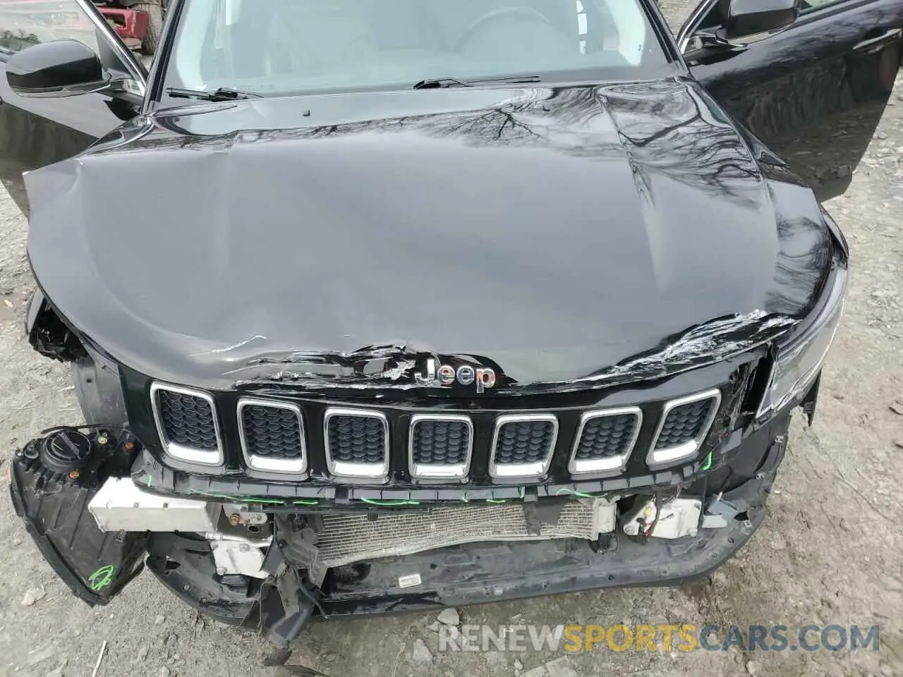 12 Photograph of a damaged car 3C4NJDCB3MT593322 JEEP COMPASS 2021