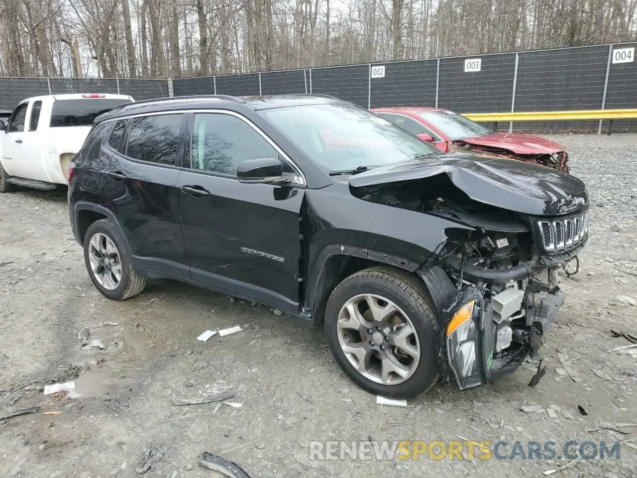4 Photograph of a damaged car 3C4NJDCB3MT593322 JEEP COMPASS 2021