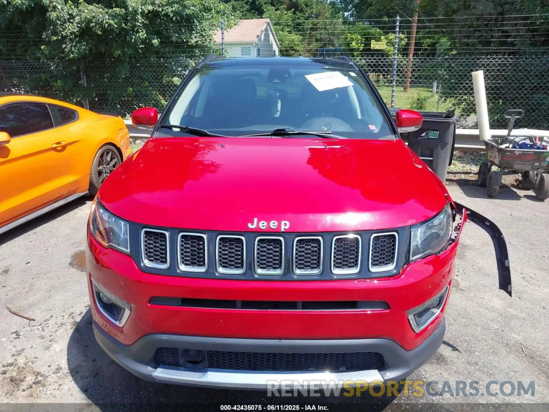 13 Photograph of a damaged car 3C4NJDCB3MT599685 JEEP COMPASS 2021