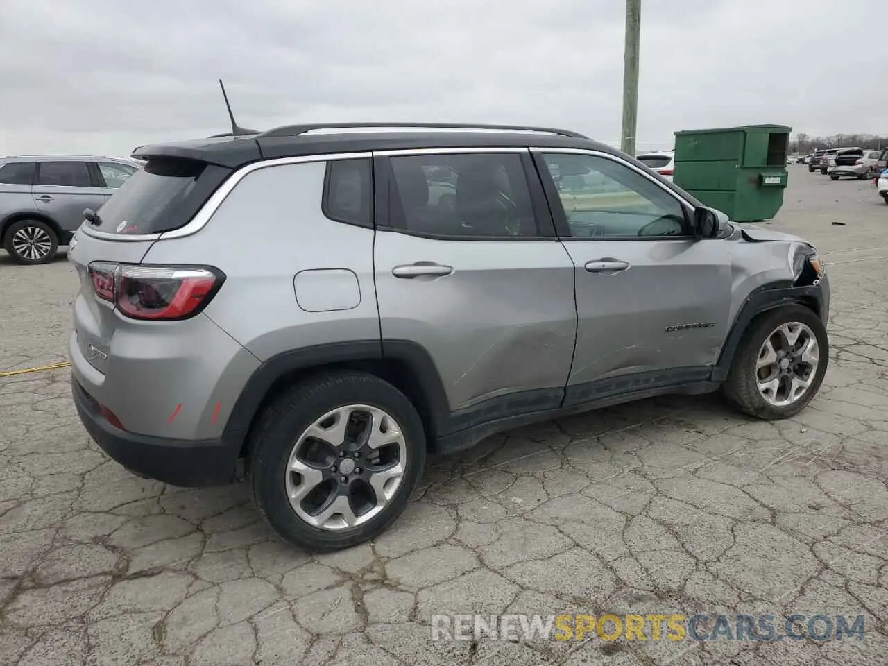 3 Фотография поврежденного автомобиля 3C4NJDCB4MT508844 JEEP COMPASS 2021