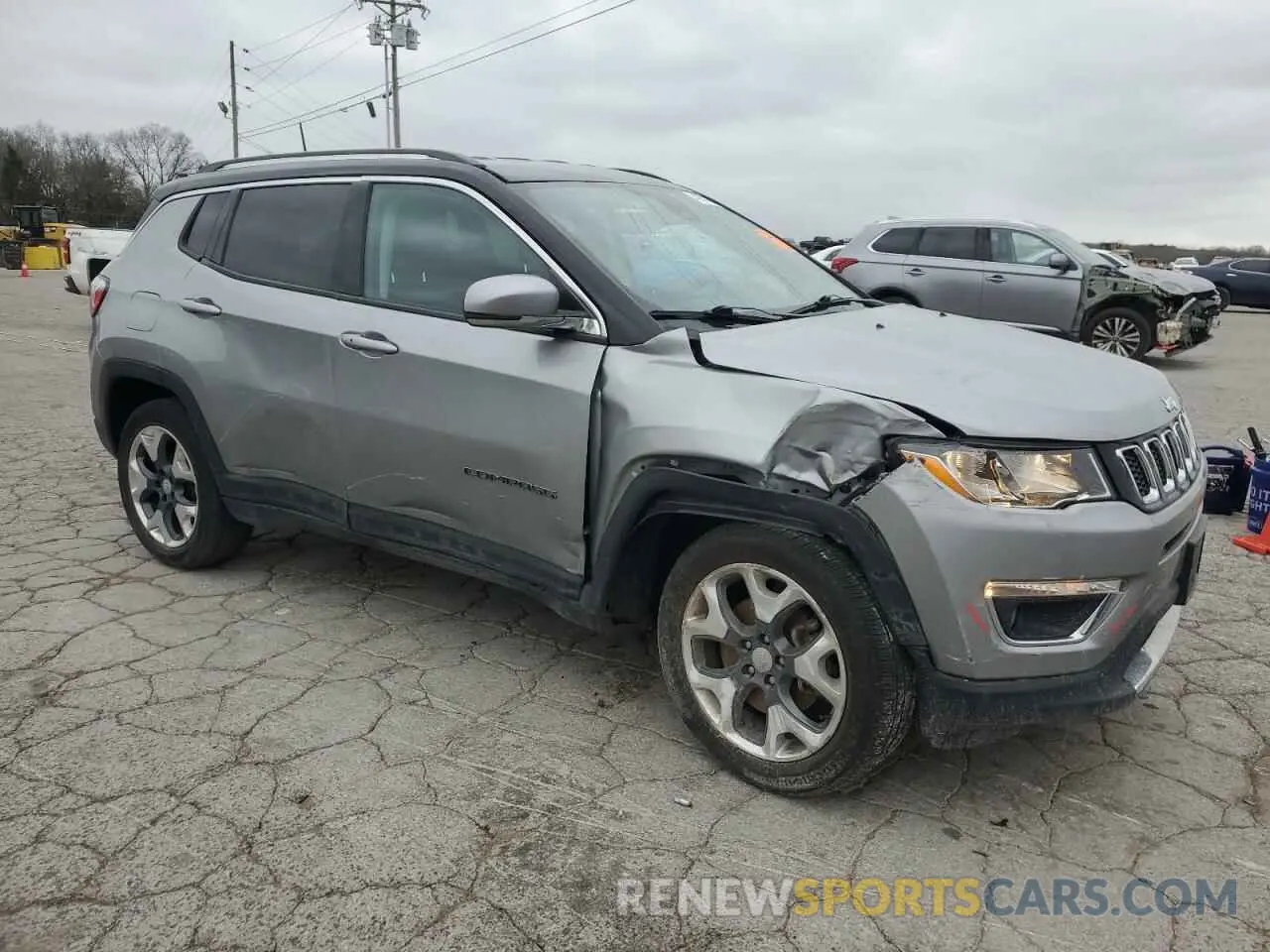 4 Фотография поврежденного автомобиля 3C4NJDCB4MT508844 JEEP COMPASS 2021
