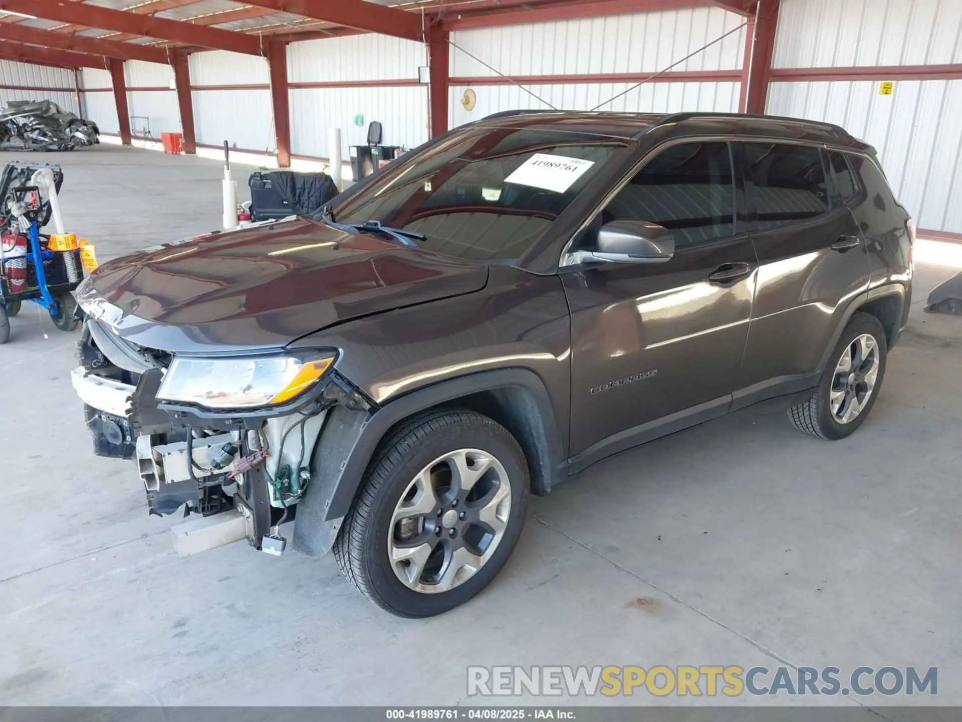 2 Фотография поврежденного автомобиля 3C4NJDCB4MT565268 JEEP COMPASS 2021