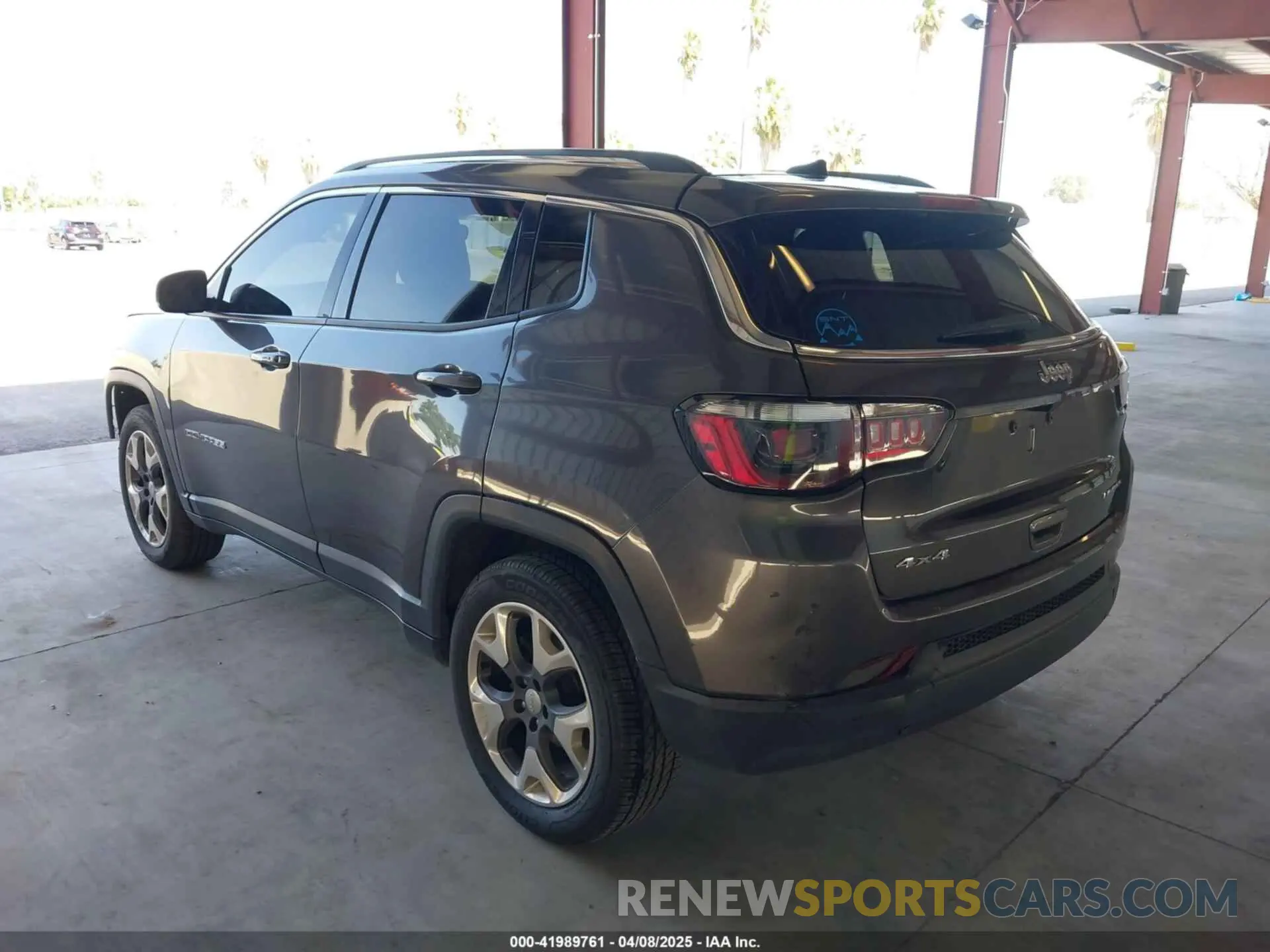 3 Фотография поврежденного автомобиля 3C4NJDCB4MT565268 JEEP COMPASS 2021