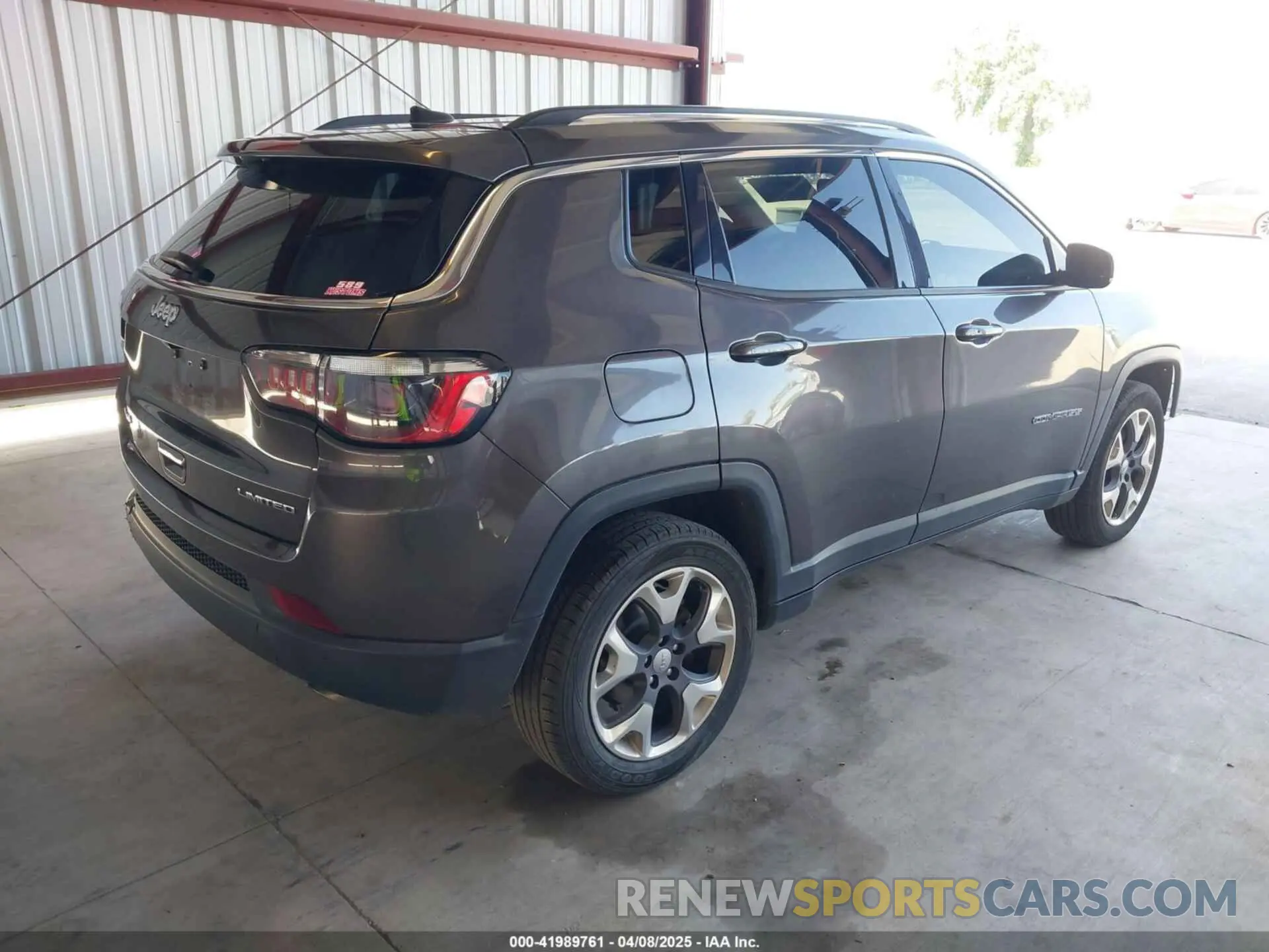 4 Фотография поврежденного автомобиля 3C4NJDCB4MT565268 JEEP COMPASS 2021